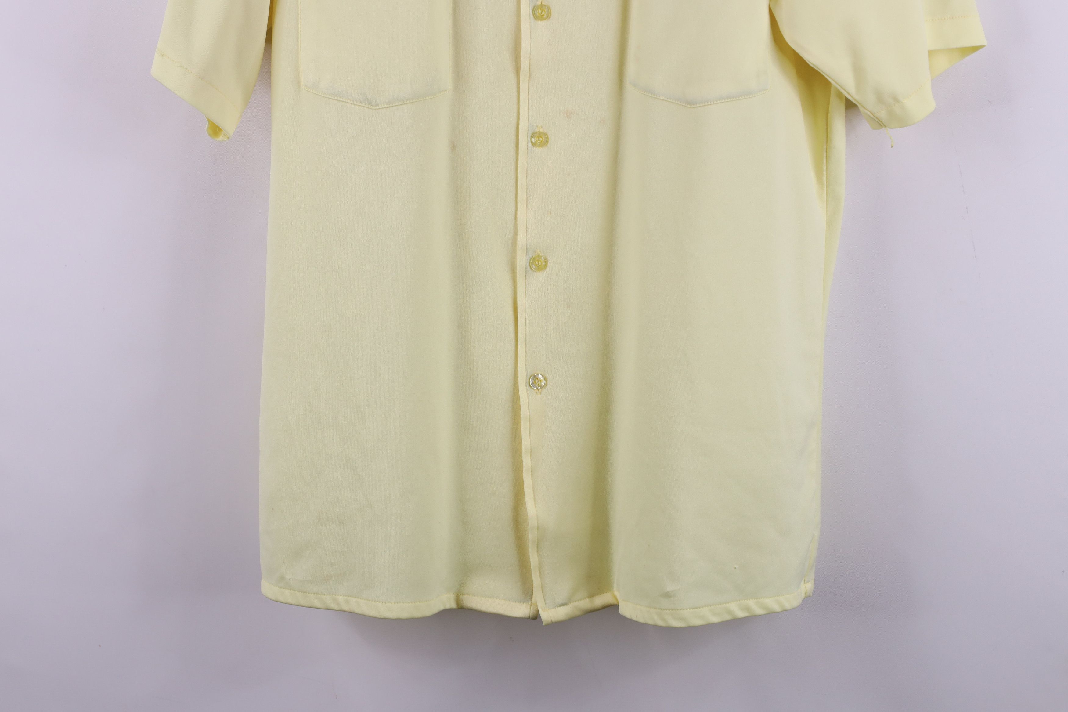 Vintage Vintage 70s Streetwear Knit Camp Collar Button Shirt Size US M / EU 48-50 / 2 - 3 Thumbnail