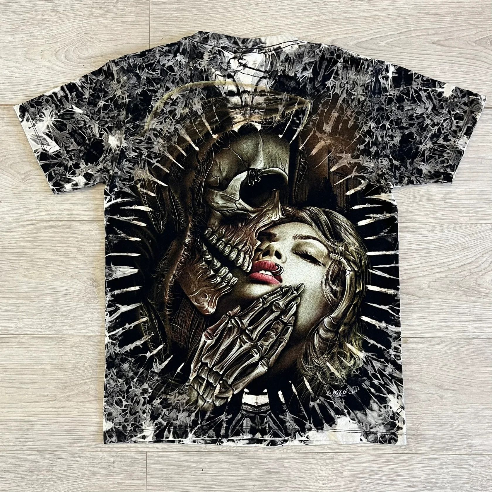 Vintage wild 4d grim reaper tee Size US M / EU 48-50 / 2 - 5 Thumbnail