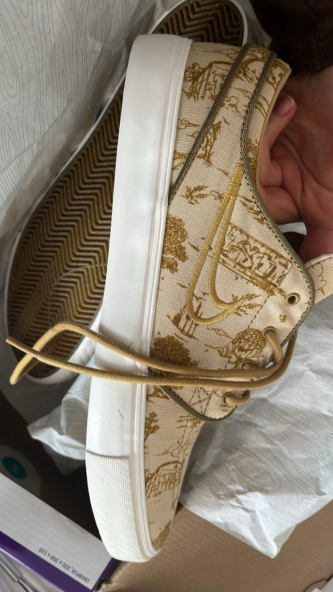 Nike Nike SB Zoom Janoski OG+ Premium Sesame Size US 10.5 / EU 43-44 - 9 Thumbnail