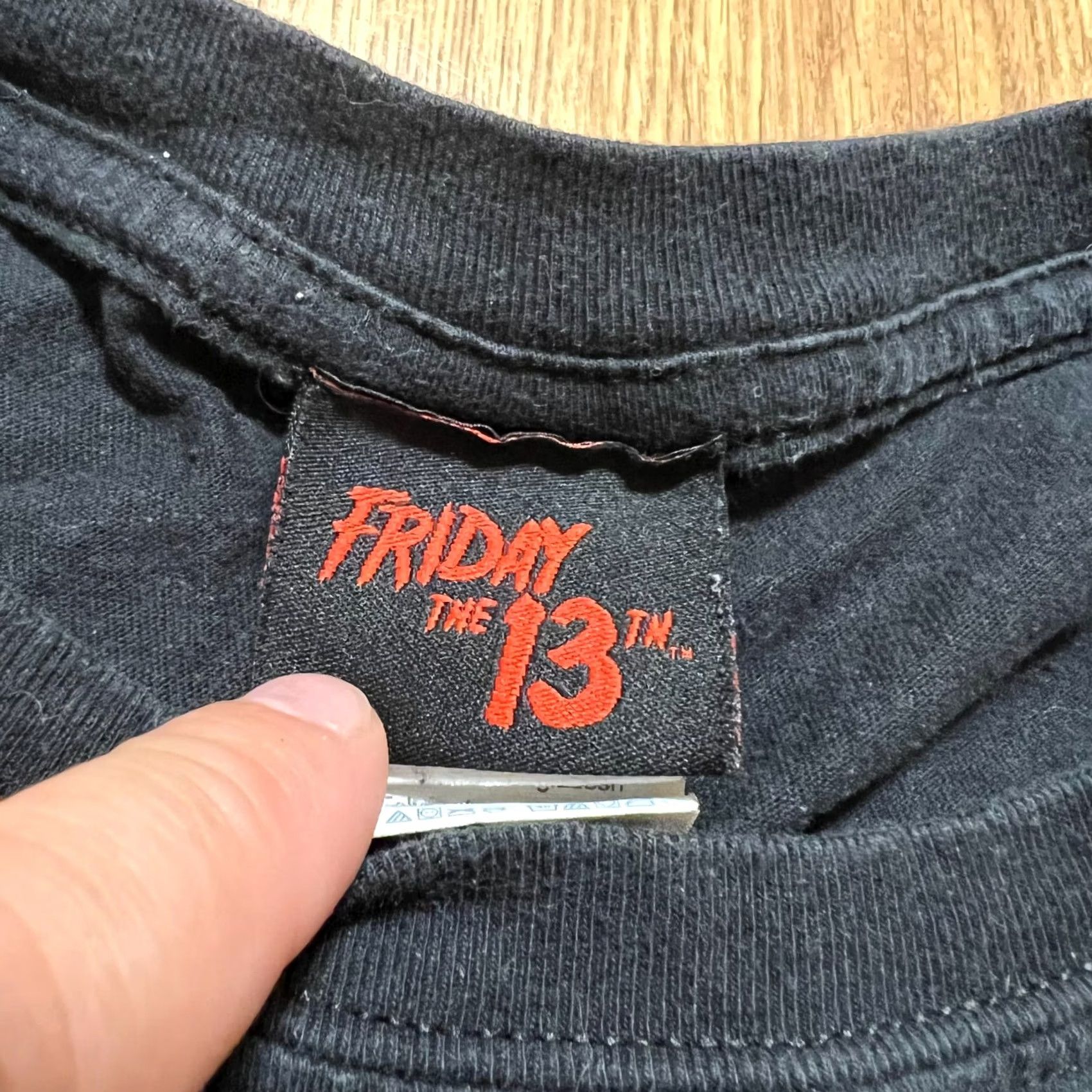Gildan VINTAGE Friday the 13th Jason Voorhees Gildan Shirt M Black Cotton Short Sleeve Mens Size US M / EU 48-50 / 2 - 3 Thumbnail
