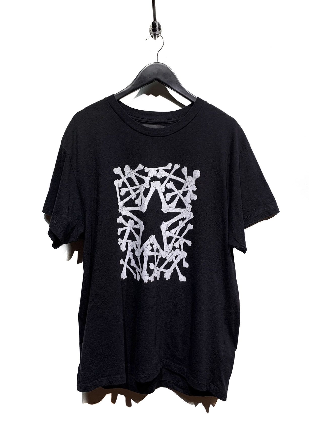Amiri Amiri Black Bone Star Printed T-shirt Size US M / EU 48-50 / 2 - 1 Thumbnail