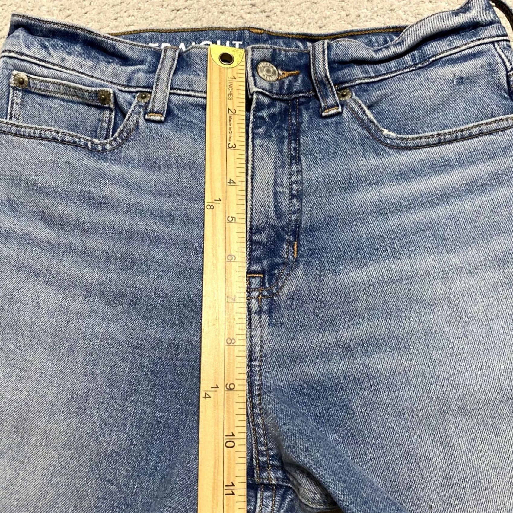 J.Crew J.Crew Jeans Womens 26 Classic Straight High Rise Denim Blue Medium Wash Raw Hem Size 26" / US 2 / IT 38 - 7 Thumbnail