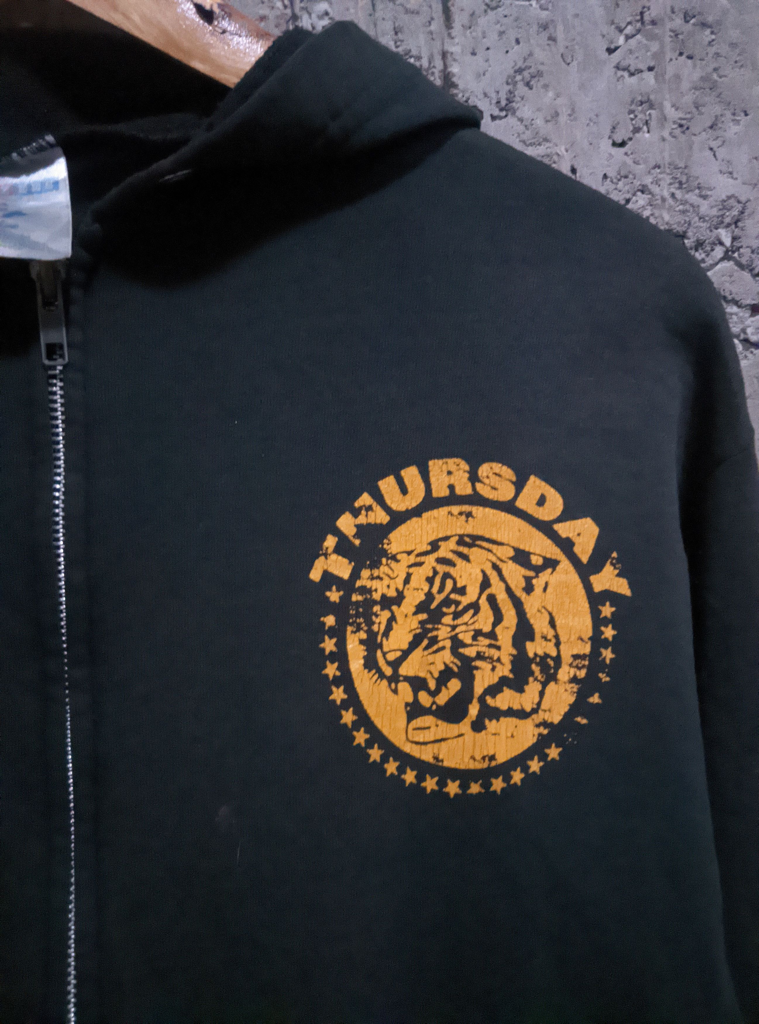 Band Tees Vintage 2001 thursday og Tiger logo post hardcore hoodie Size US M / EU 48-50 / 2 - 2 Thumbnail