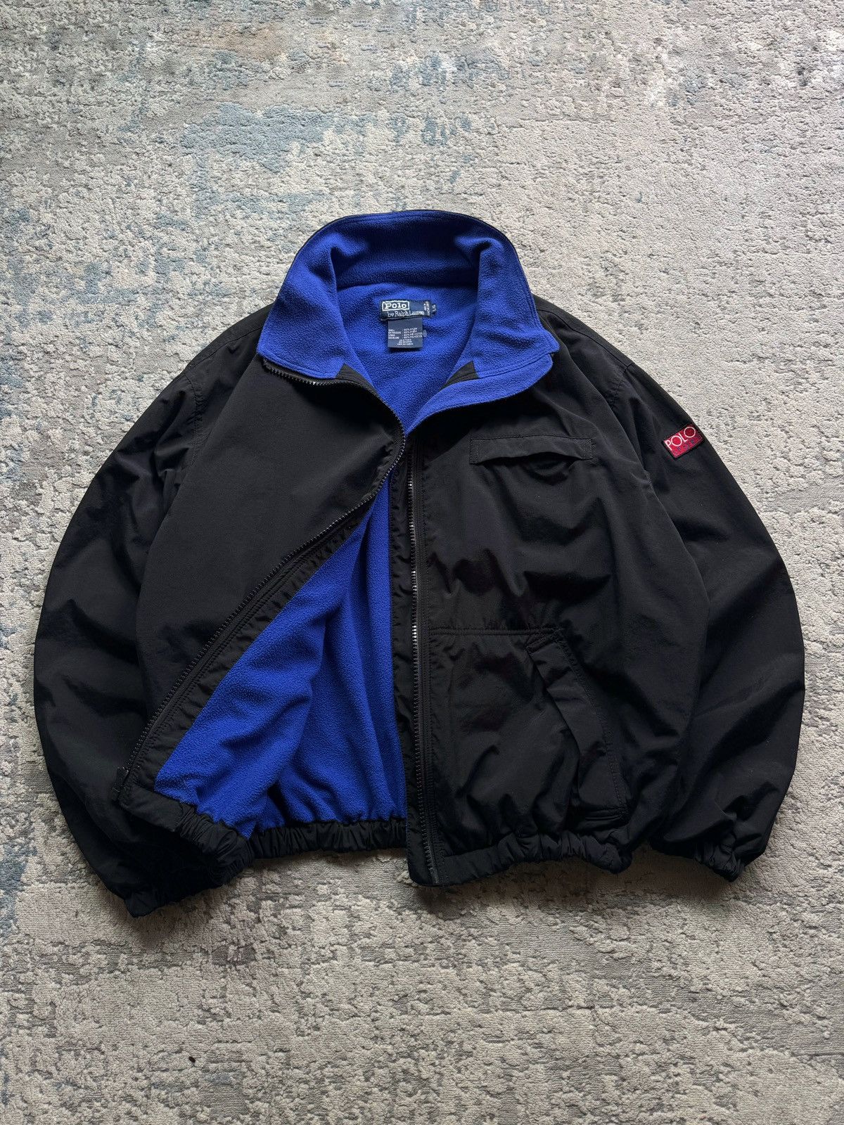 Polo Ralph Lauren Polo Ralph Lauren Sport vintage Nylon Fleece Jacket size L Size US L / EU 52-54 / 3 - 1 Thumbnail