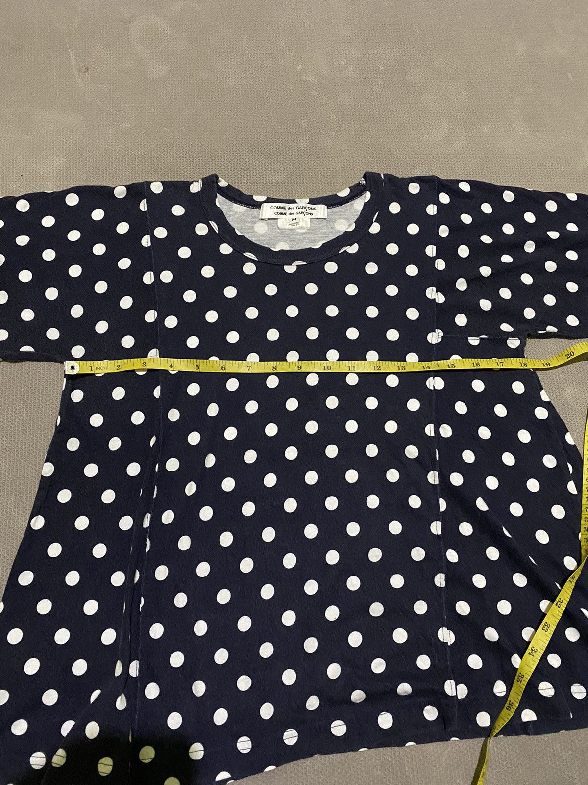 Comme des Garcons × Japanese Brand × Rei Kawakubo Comme des Garcons polka dot shirt Size M / US 6-8 / IT 42-44 - 11 Thumbnail