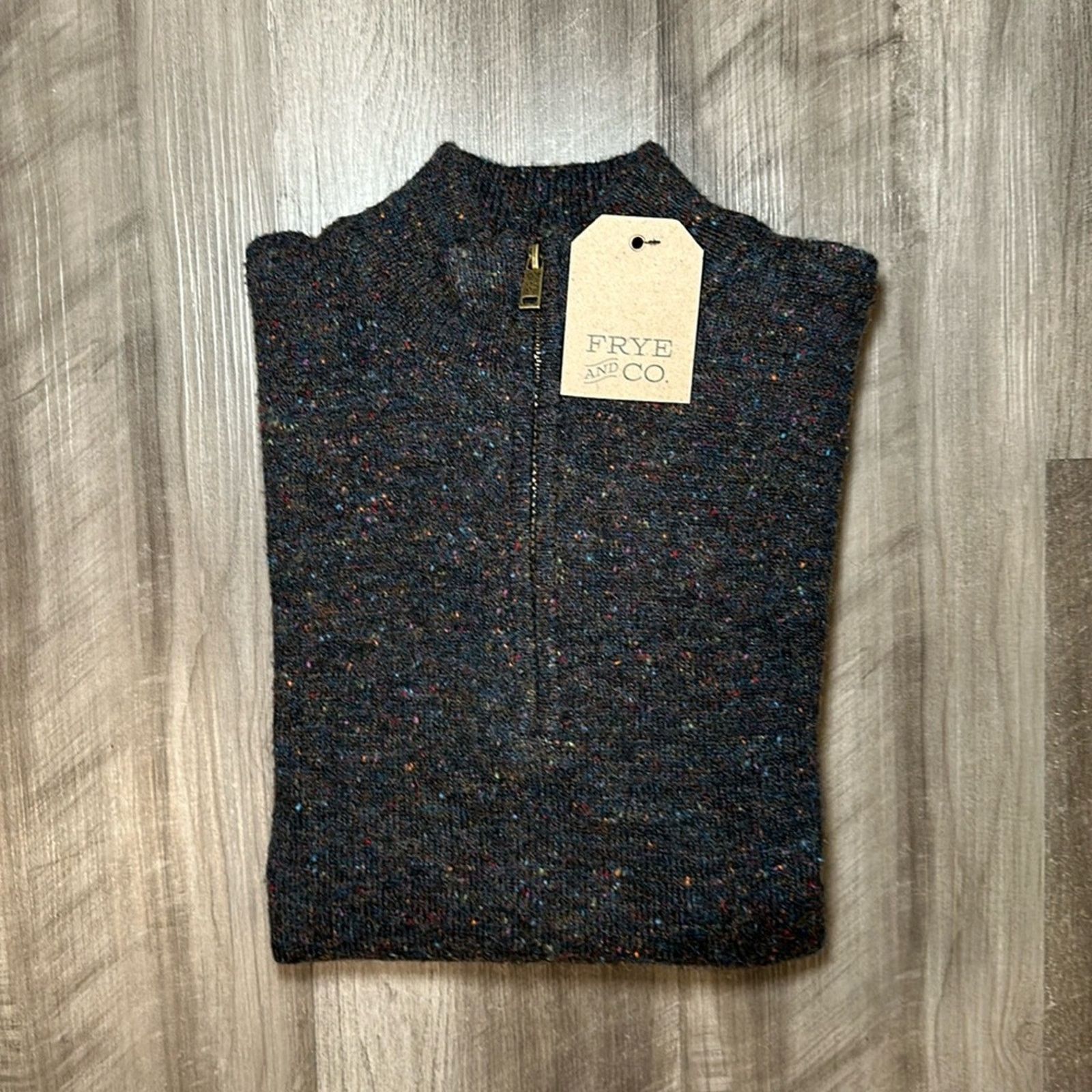 Other Frye & Co. Quarter Zip Pullover Sweater - Small Size US S / EU 44-46 / 1 - 1 Thumbnail