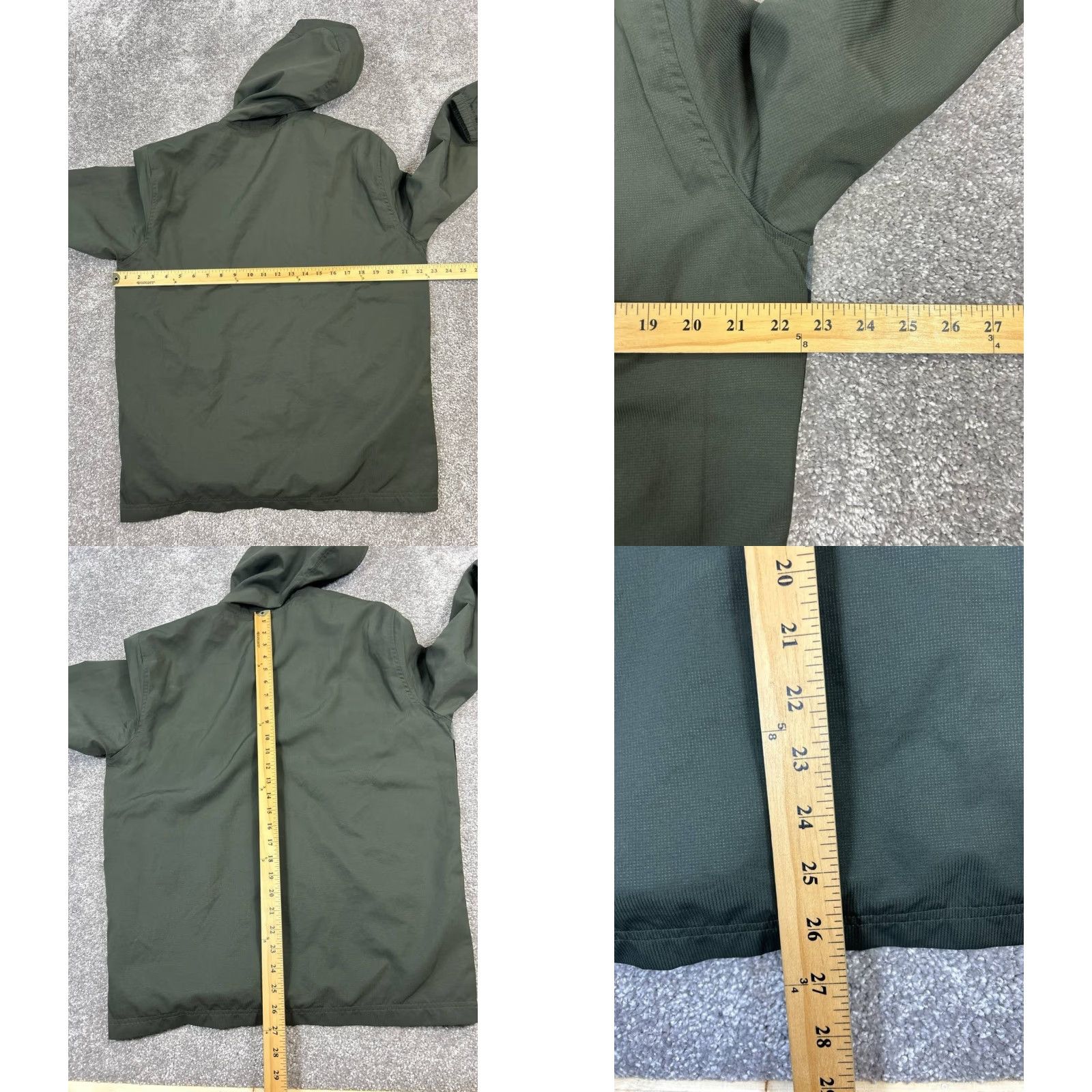 Under Armour Under Armour Jacket Mens M Green Camouflage Full Zip Windbreaker Casual Fall Winter Spring Regular Zip Front Logo Pattern: Camouflage Size US M / EU 48-50 / 2 - 8 Thumbnail