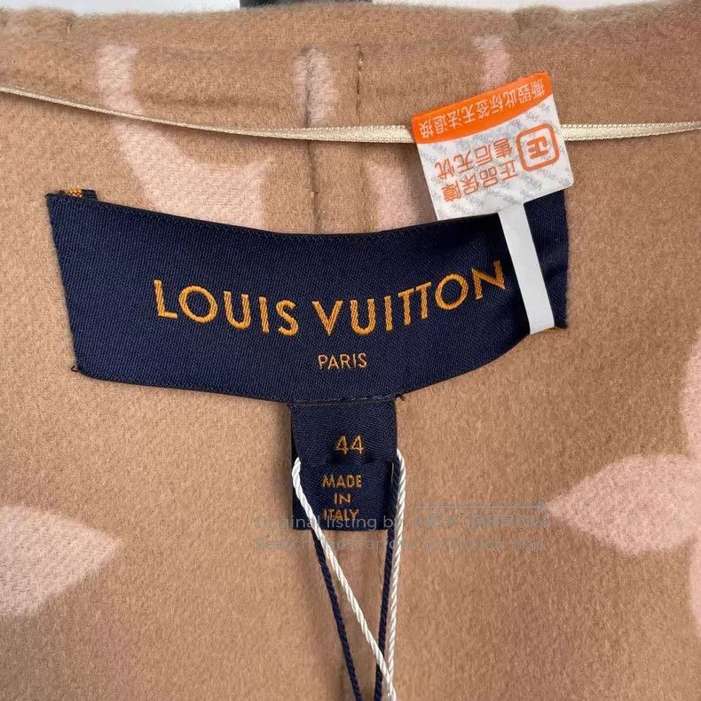 Louis Vuitton Louis Vuitton Double-faced cashmere patterned hooded coat Size M / US 6-8 / IT 42-44 - 4 Thumbnail