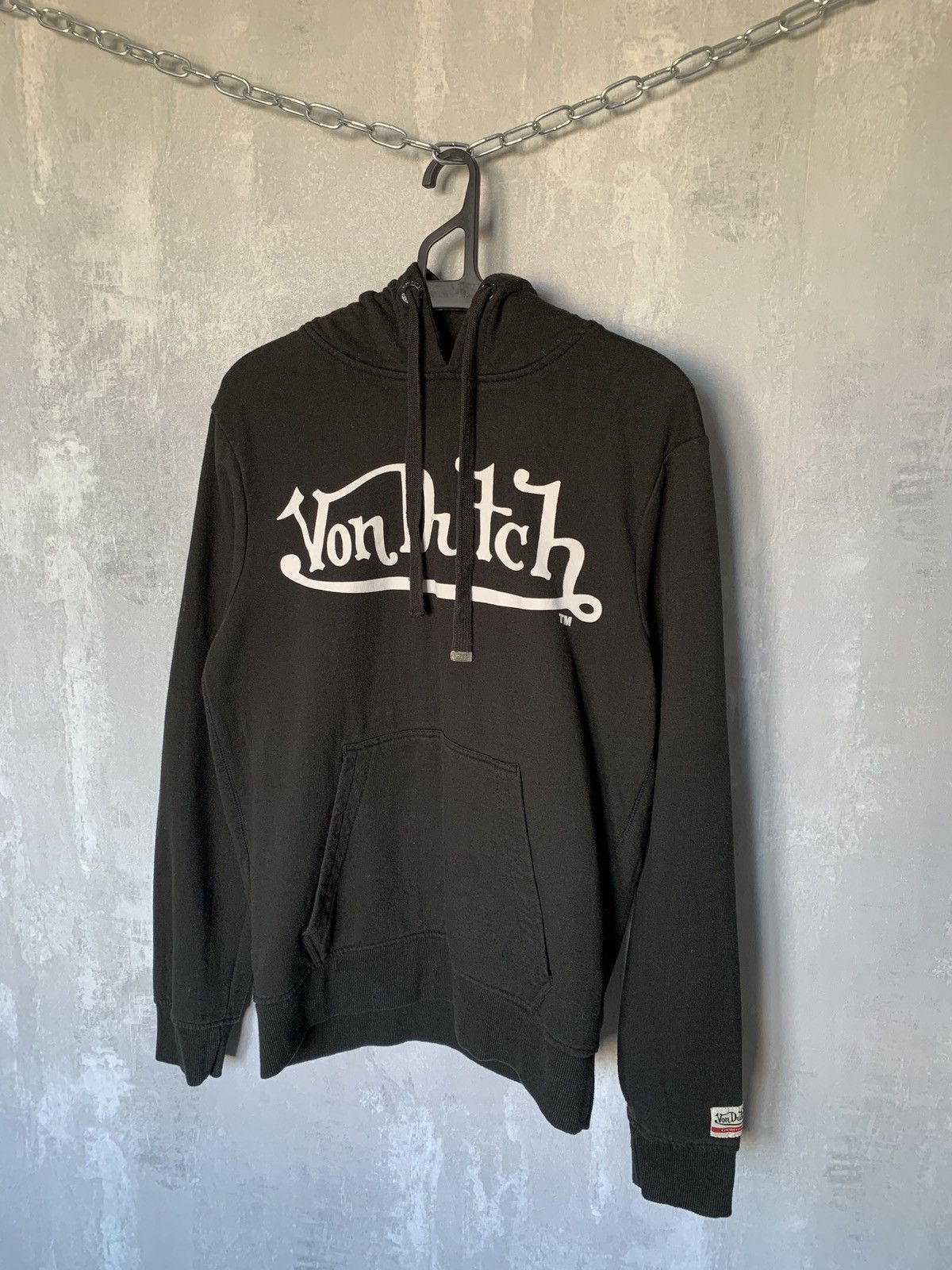 Vintage × Von Dutch Vintage Von Dutch Big Logo Hoodie Mens Y2K Size US S / EU 44-46 / 1 - 1 Thumbnail