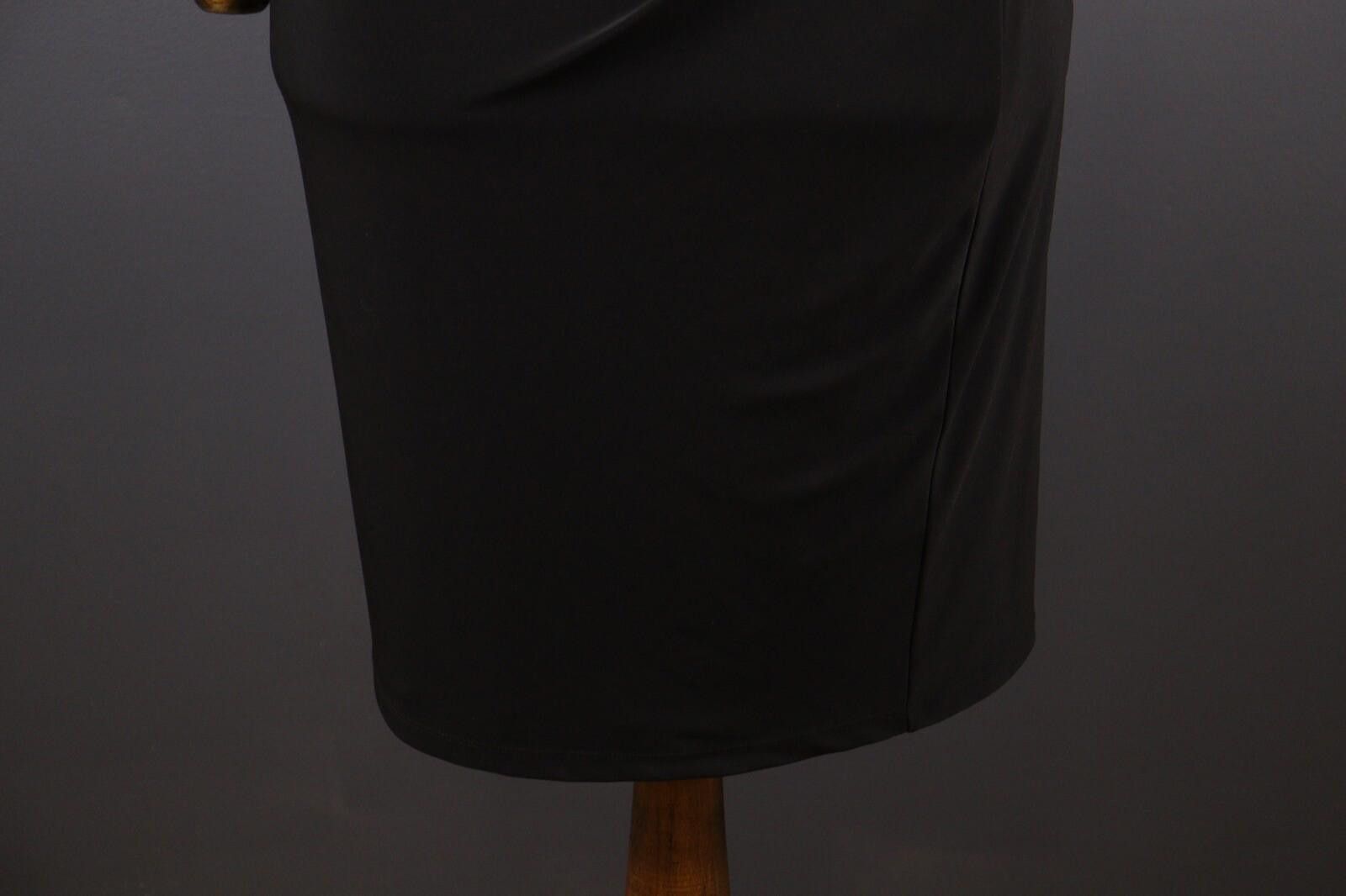 Lauren Ralph Lauren Lauren Ralph Lauren Black Cowl Neck Midi Dress Size 4 Size S / US 4 / IT 40 - 4 Thumbnail