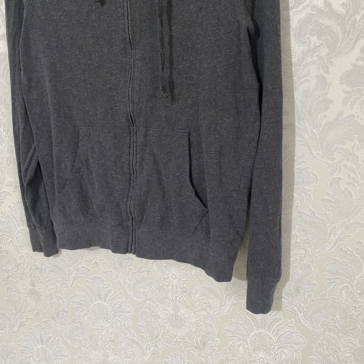 Allsaints Allsaints Luxury Zip Hoodie Grey Small Logo Y2K Japan Style Size US S / EU 44-46 / 1 - 2 Thumbnail
