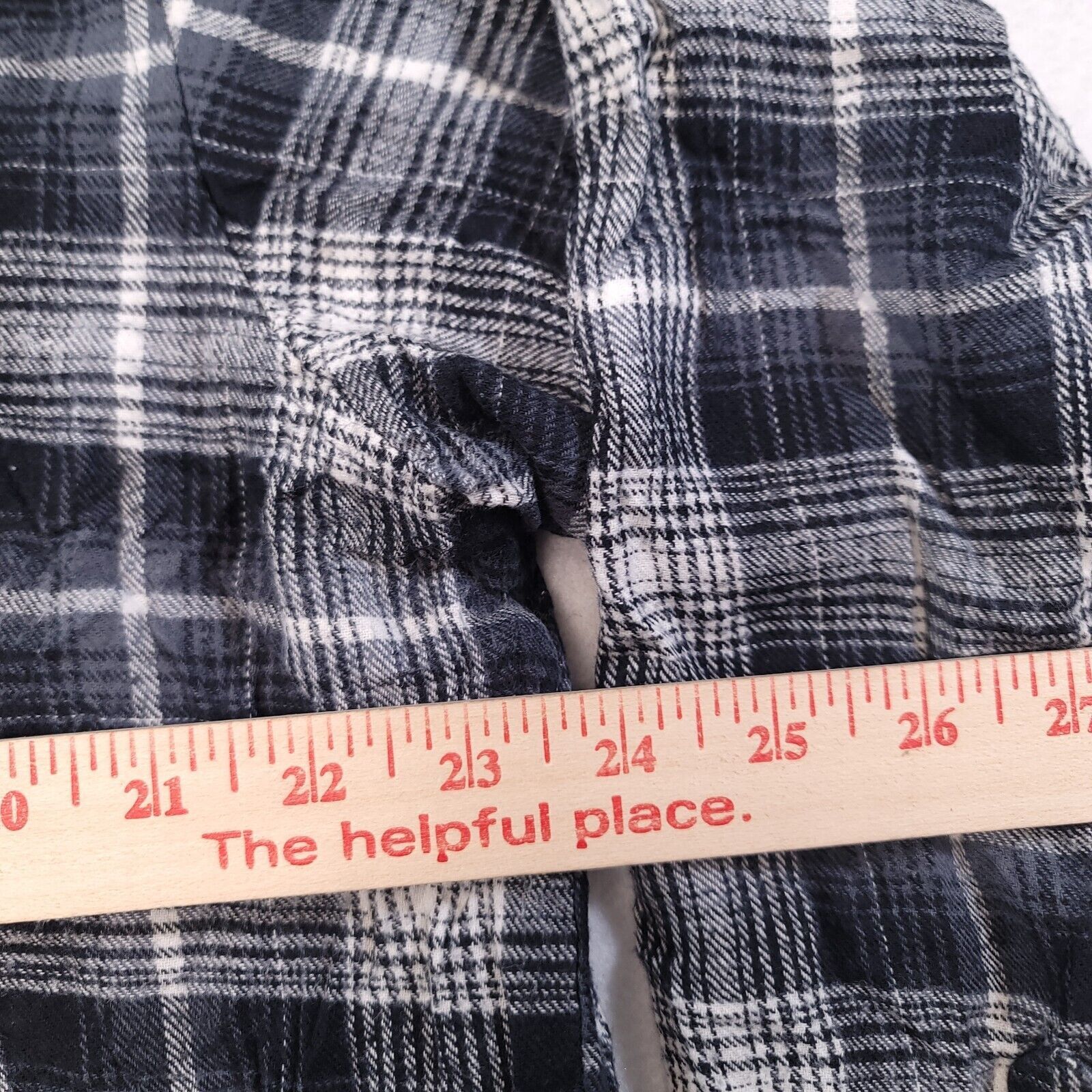 John Bartlett John Bartlett Tartan Flannel Shirt Mens Size XL Gray White Size US XL / EU 56 / 4 - 8 Thumbnail
