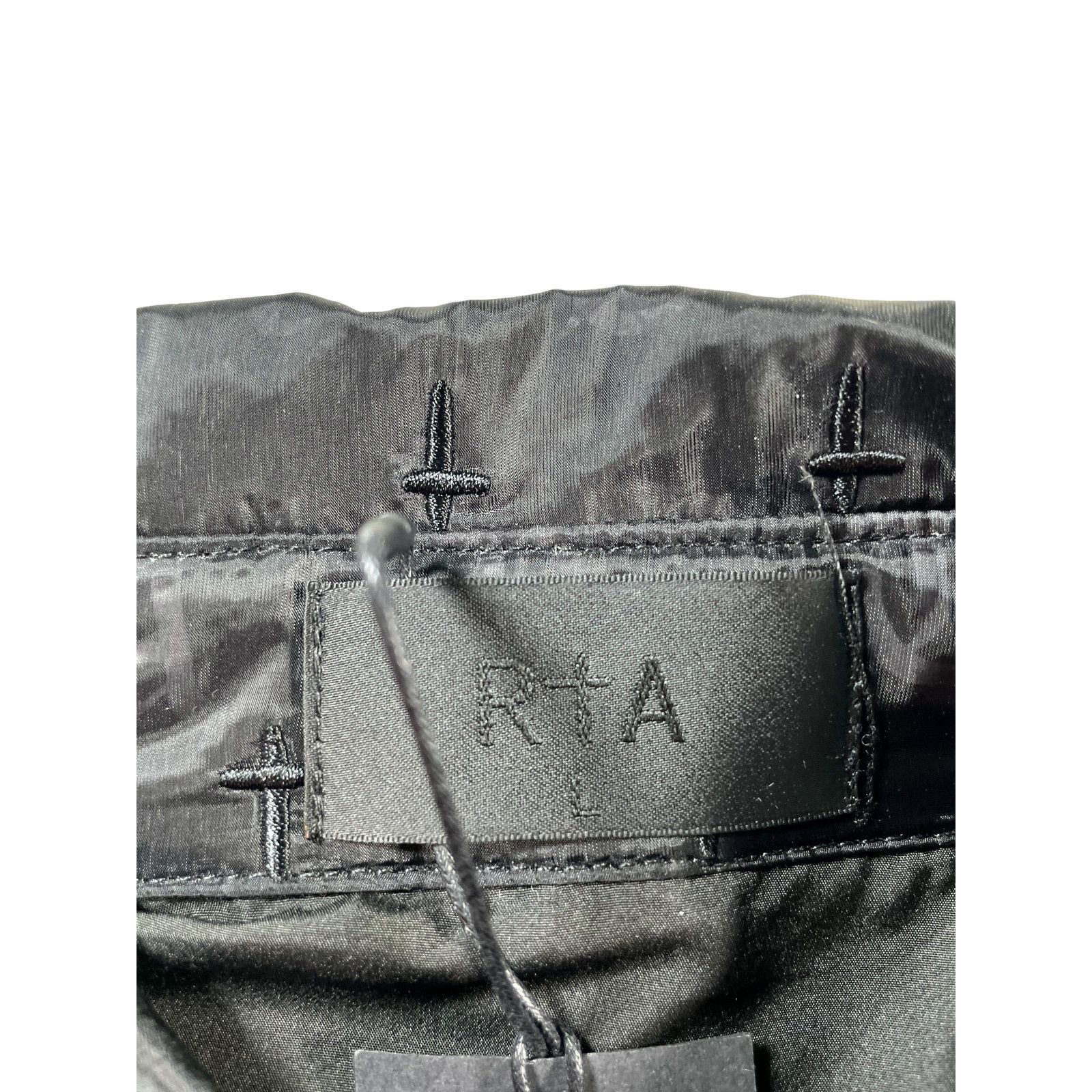 Rta RTA Monogram Cross Windbreaker Black Jacket Size US L / EU 52-54 / 3 - 2 Thumbnail