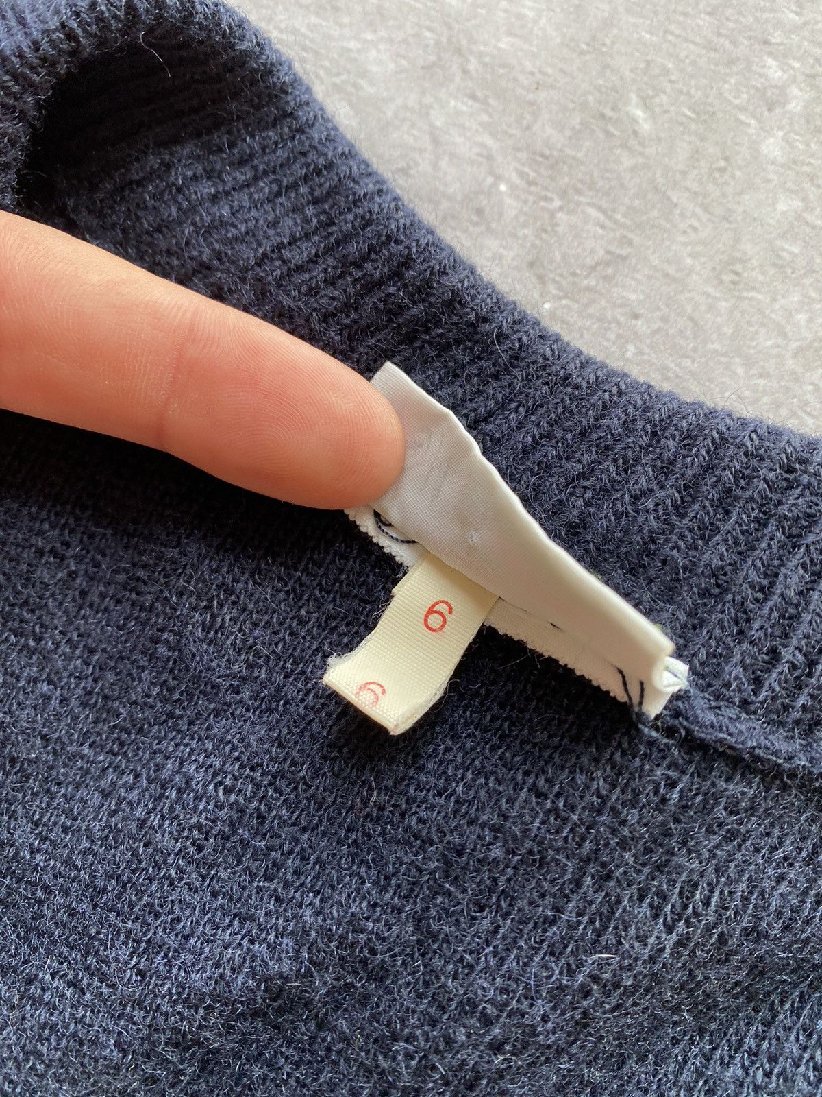Lacoste Vintage Y2K Lacoste Cardigan Wool Sweater Made in France Size US L / EU 52-54 / 3 - 7 Thumbnail