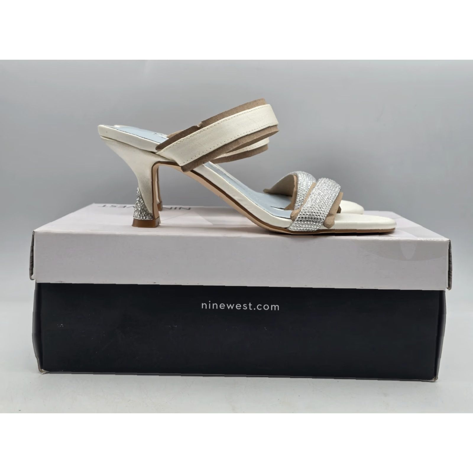 Nine West Nine West Women's Shimme Dress Sandal - NEW In Box - Size 5 M - Ivory Size S / US 4 / IT 40 - 4 Thumbnail