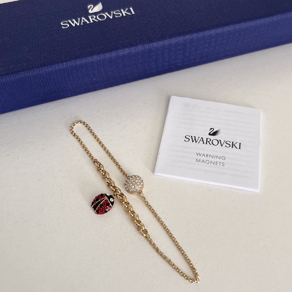 Swarovski Swarovski ladybug pavé charm bracelet Size ONE SIZE - 22 Thumbnail