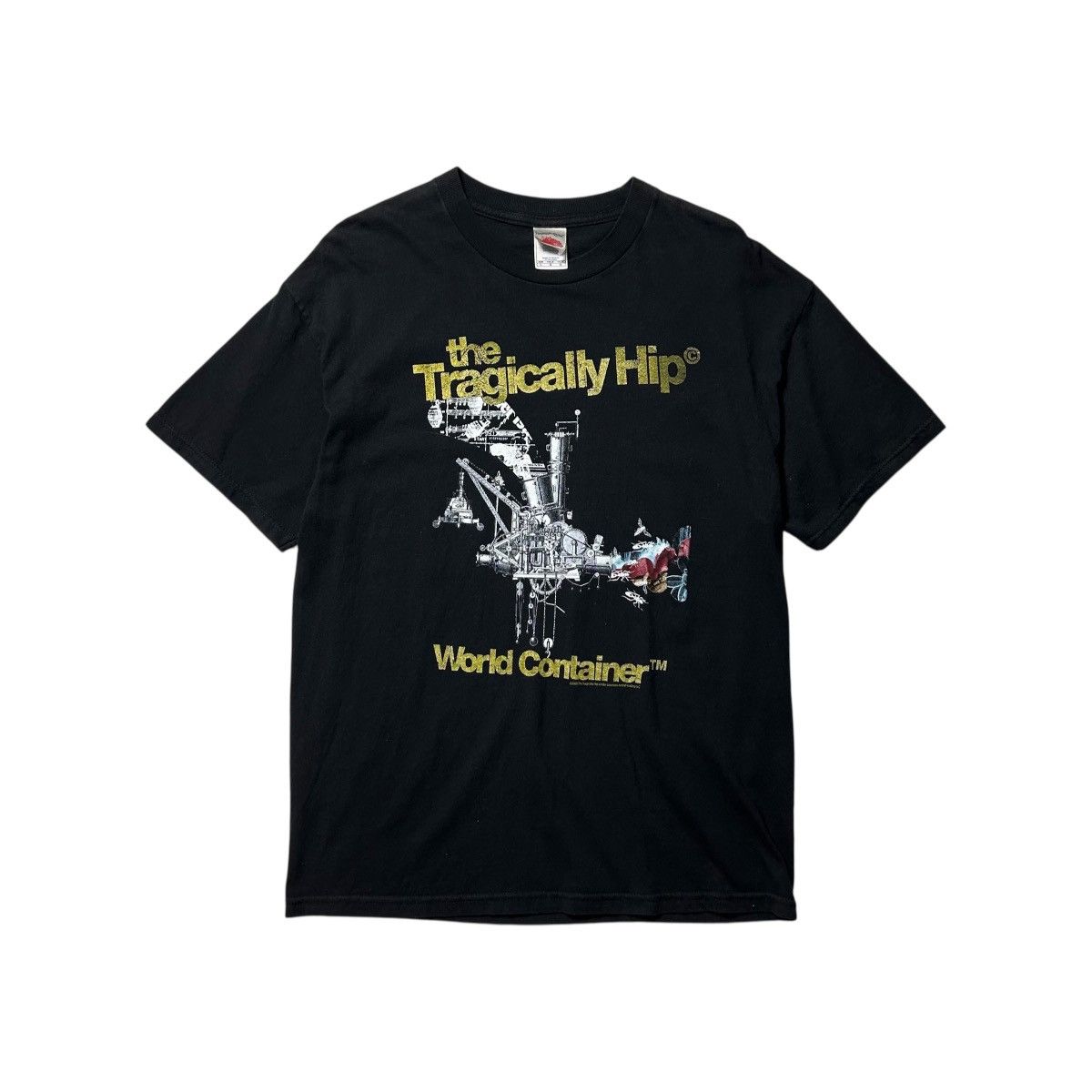 Vintage The Tragically Hip World Container 2006 Graphic T-Shirt Size US L / EU 52-54 / 3 - 1 Thumbnail