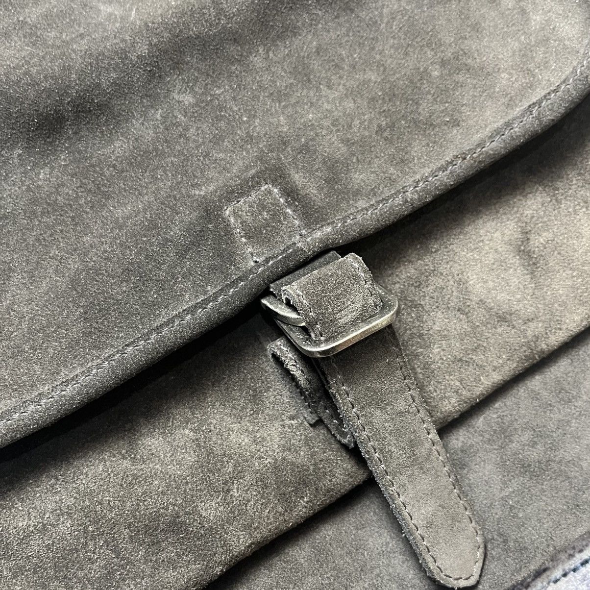 Maison Margiela Very rare archive maison margiela suede leather shoulder bag Size ONE SIZE - 7 Thumbnail