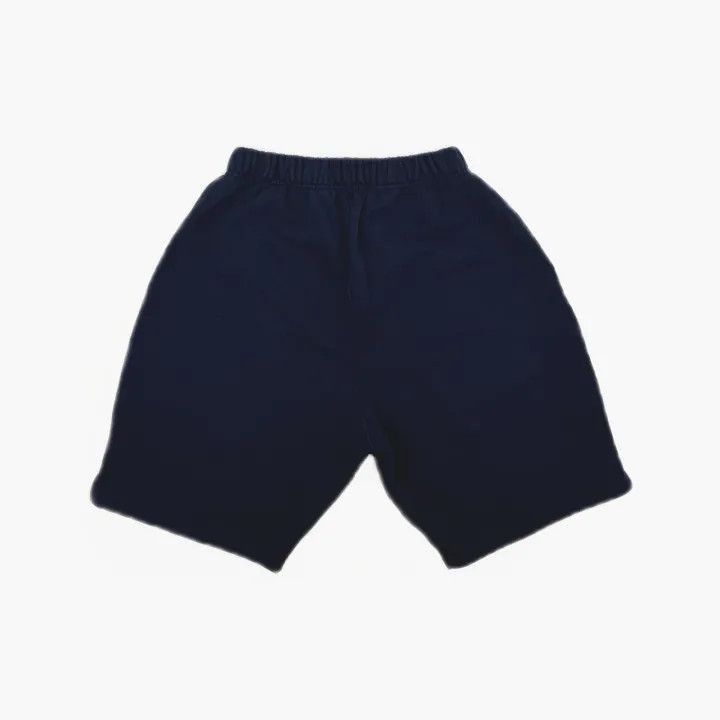 AMI AMI Men's Embroidered Sport Shorts in Navy -2507 Size US 26 / EU 42 - 3 Thumbnail
