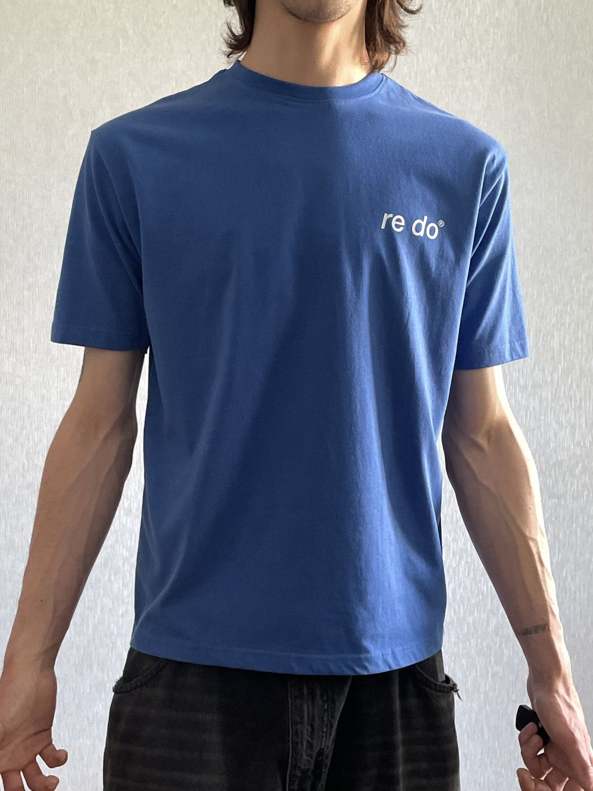 Other Re Do: Recycled Electric Blue T-Shirt Size US M / EU 48-50 / 2 - 5 Thumbnail