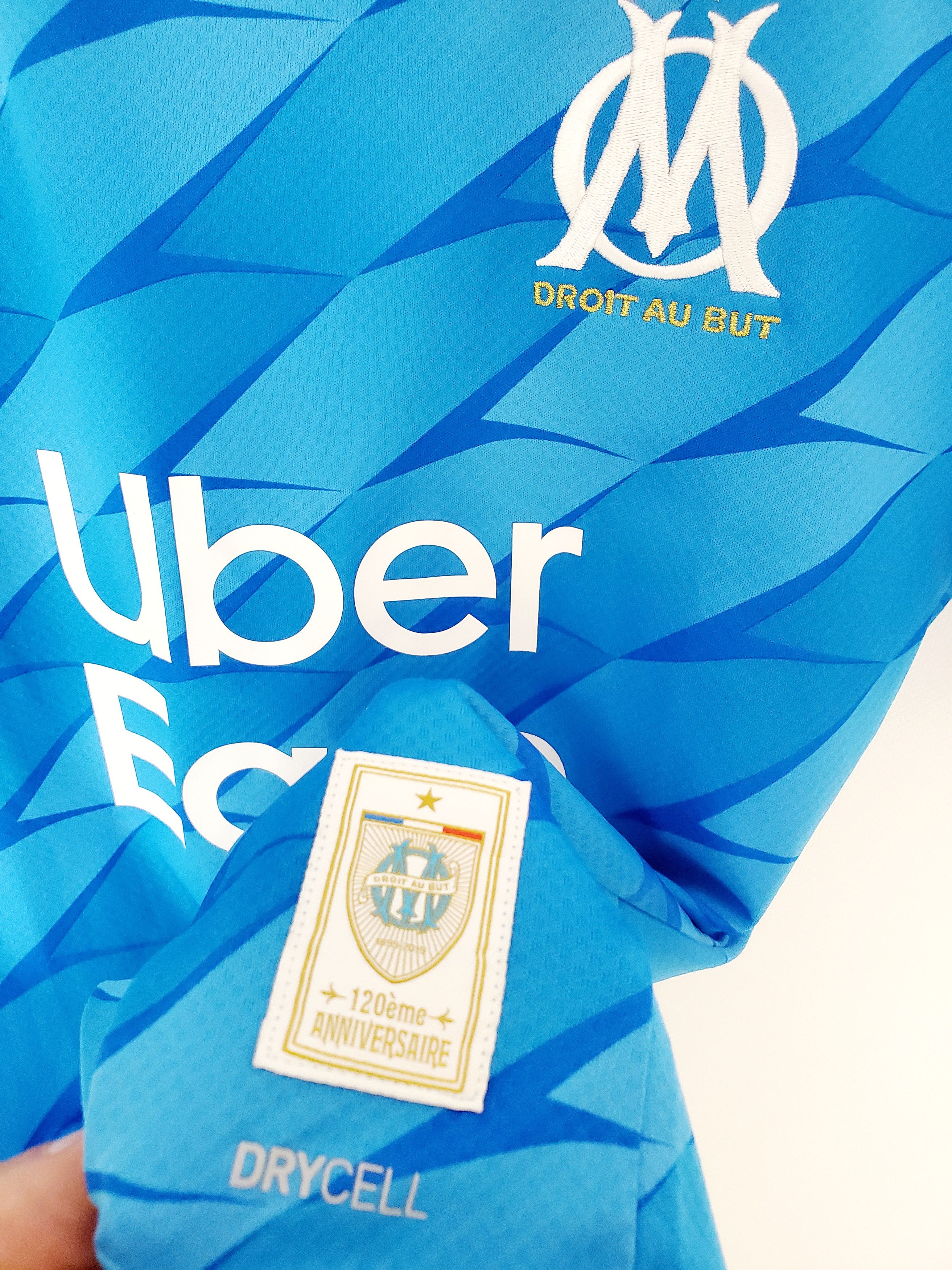 Puma Olympique Marseille 2019 2020 Home Jersey 120th Anniversary Size US XS / EU 42 / 0 - 3 Thumbnail