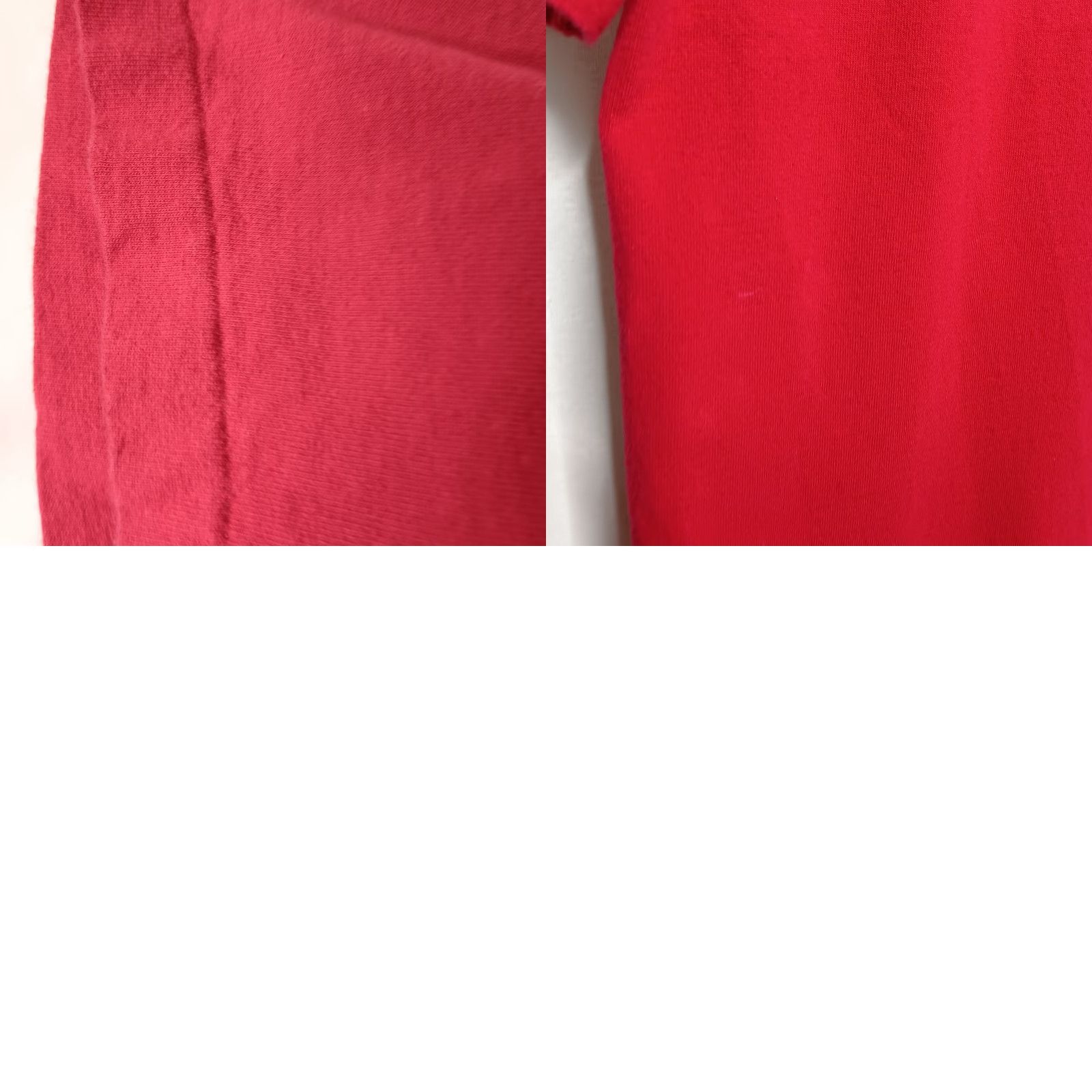 Fruit Of The Loom VINTAGE Fruit of the Loom Casualwear Shirt Mens Large Red Short Sleeve Crew Neck 28" L 22" Pit to Pit United States Mens Size US L / EU 52-54 / 3 - 8 Thumbnail