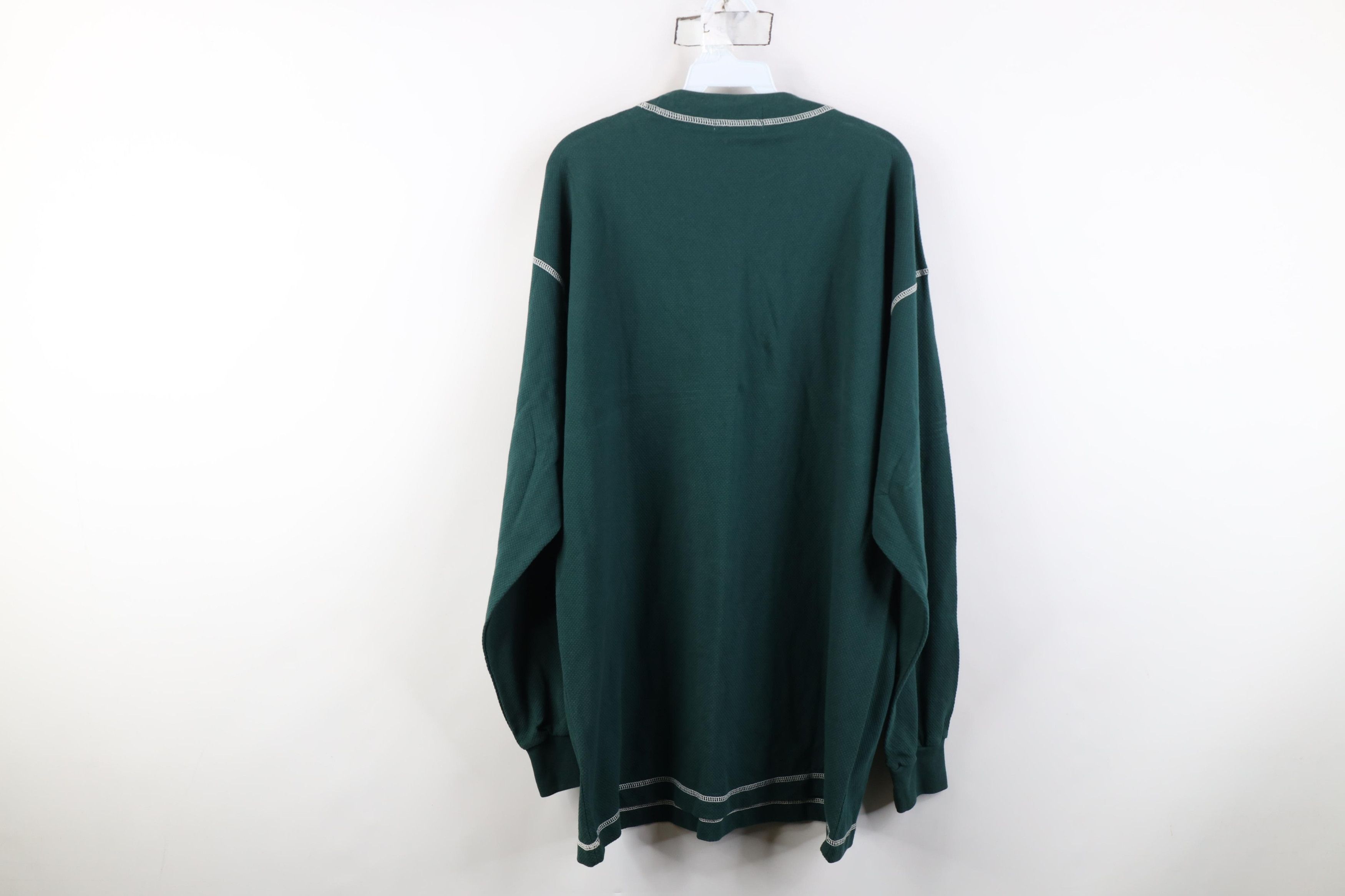 Vintage Deadstock Vintage 90s Streetwear Knit Long Sleeve T-Shirt Size US XL / EU 56 / 4 - 14 Thumbnail