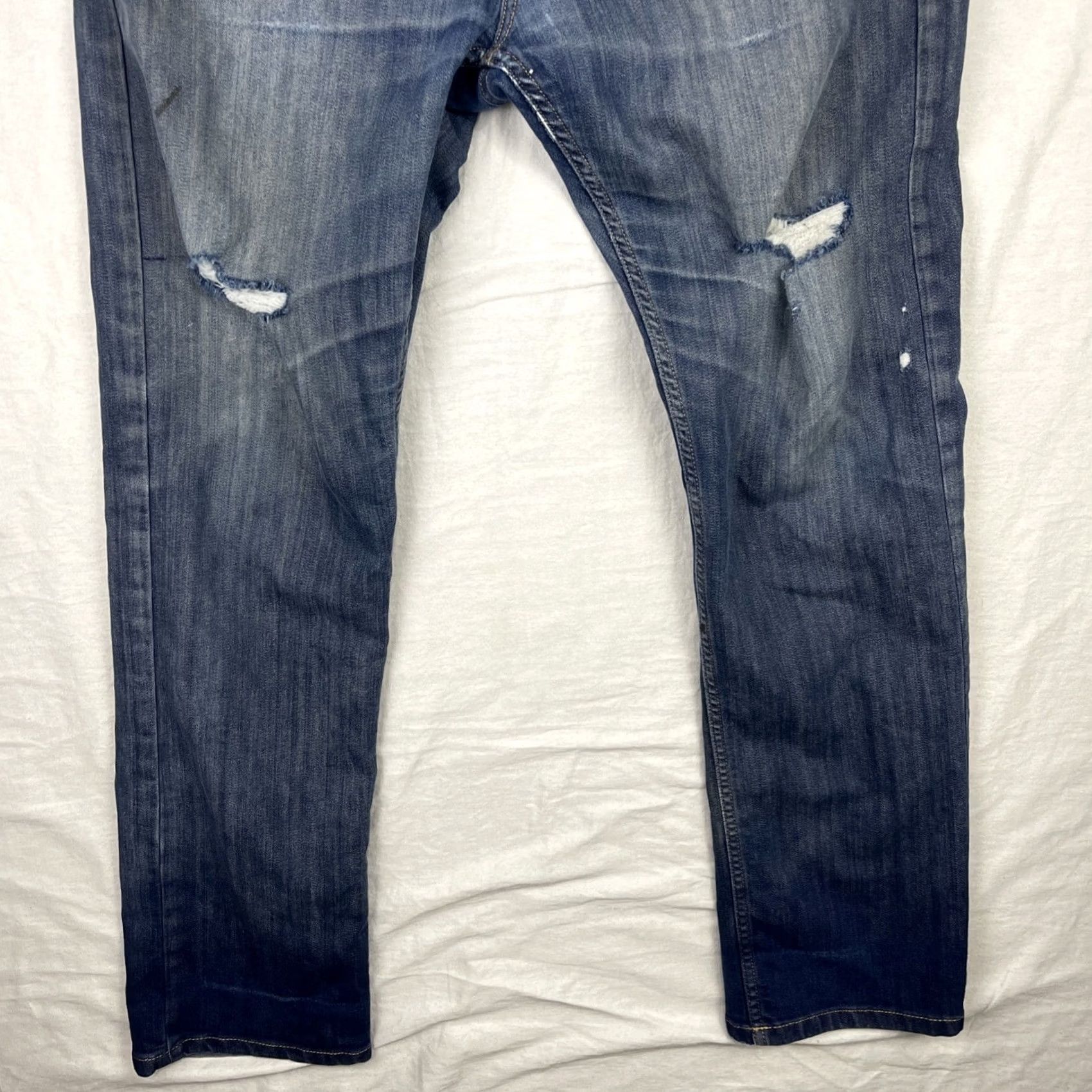 Patagonia Patagonia Jeans Mens 32x30 Denim Blue Regular Straight Logo 5-Pocket USA Iron Clad Performance Size US 32 / EU 48 - 3 Thumbnail