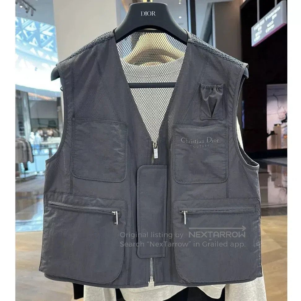 Dior Dior Tactical Vest with Logo Embroidery. Size US M / EU 48-50 / 2 - 1 Thumbnail