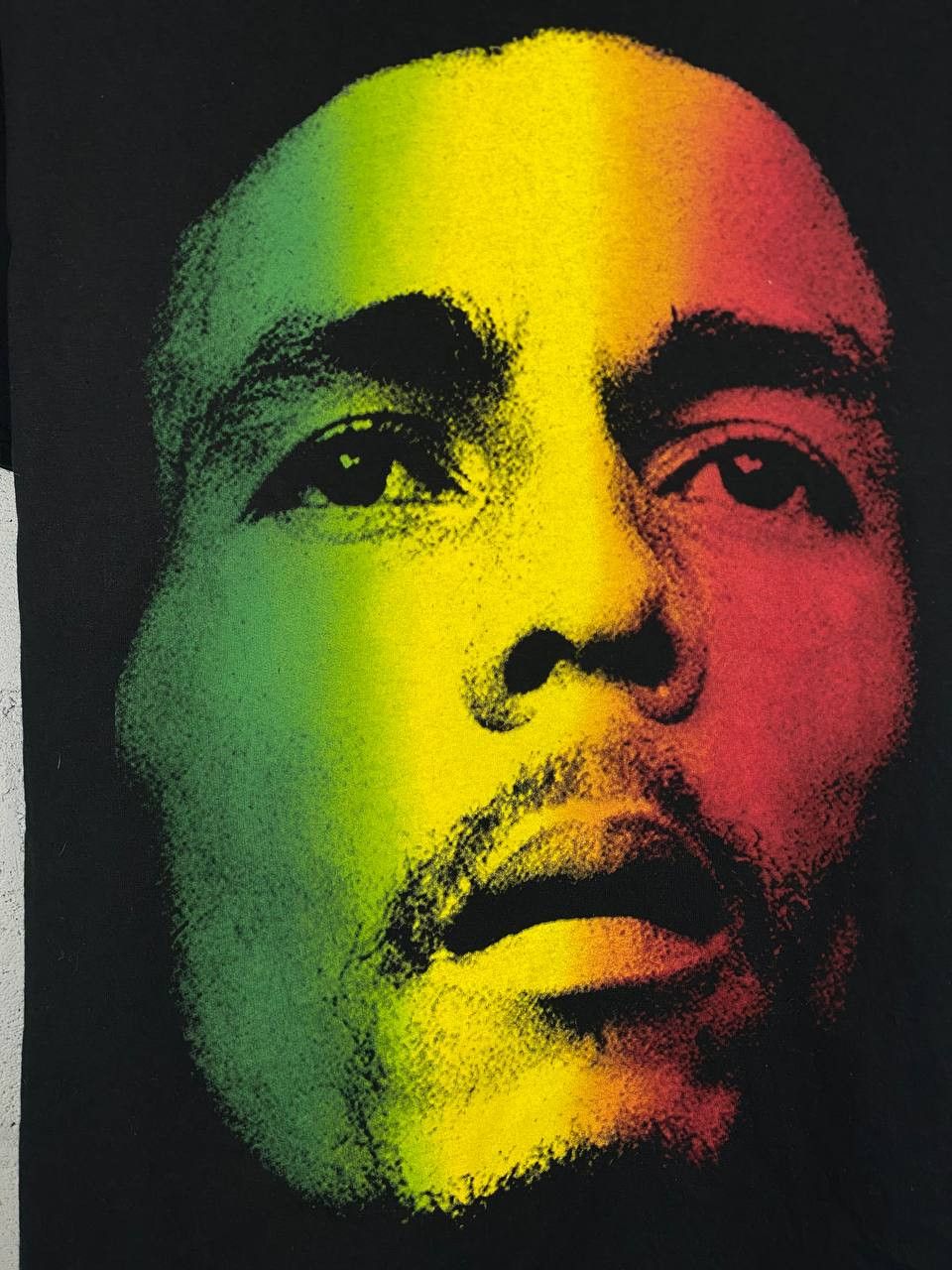 Bob Marley × Vintage × Zion Rootswear Vintage Y2K Bob Marley Big Print Zion Black T-Shirt Size US XL / EU 56 / 4 - 3 Thumbnail