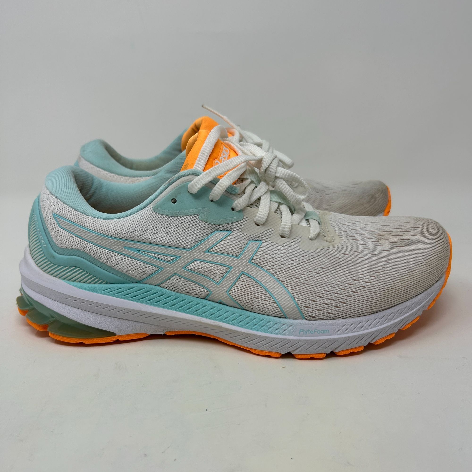 Asics Asics Wmns GT 1000 11 'White Clear Blue' Running Shoes Size Size US 9.5 / IT 39.5 - 3 Thumbnail