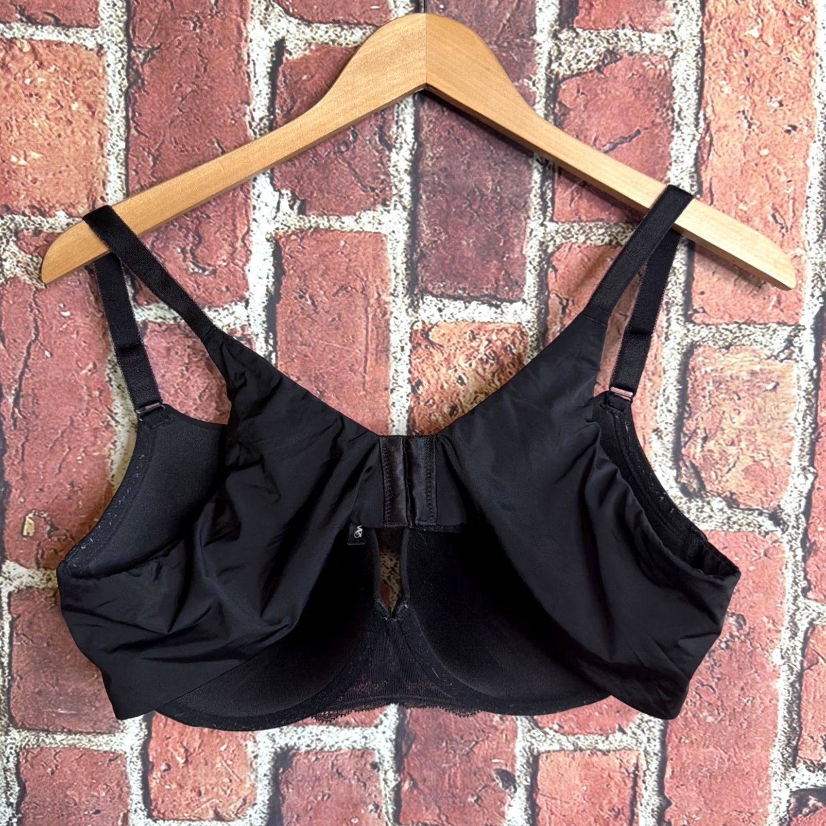 Torrid Torrid Curve 360 Black Wired Bra 42B Womens Bra T-Shirt Style Push Up Plunge Back Closure Adjustable Strap Hook & Eye Size ONE SIZE - 3 Thumbnail