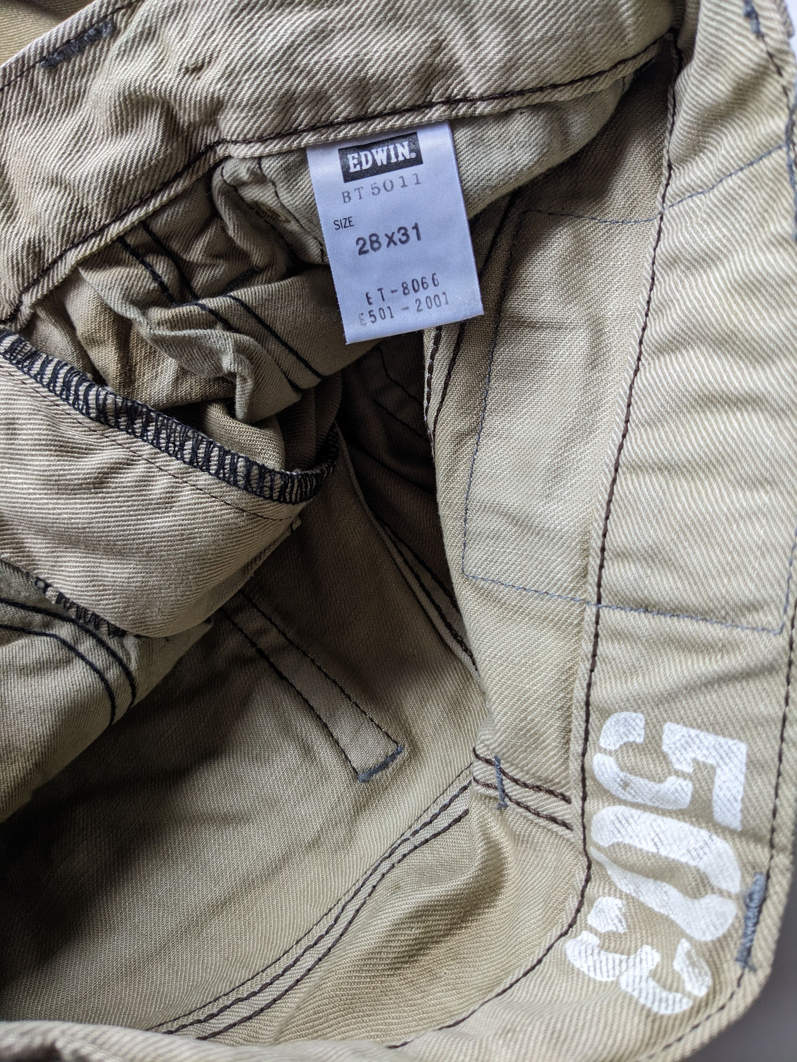 Edwin × Jean × Le Grande Bleu (L.G.B.) Edwin 503 Blue Trip rust jeans Size US 29 - 8 Thumbnail