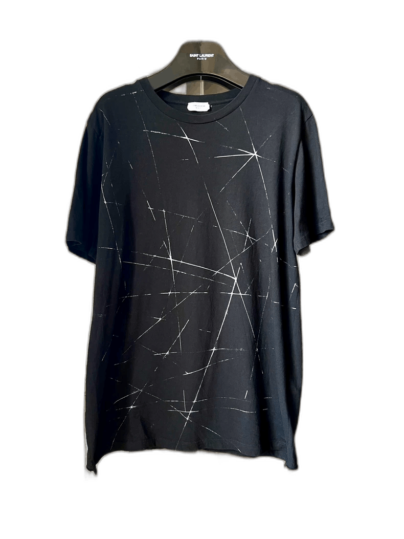 saint laurent 19ss black short sleeve-2507