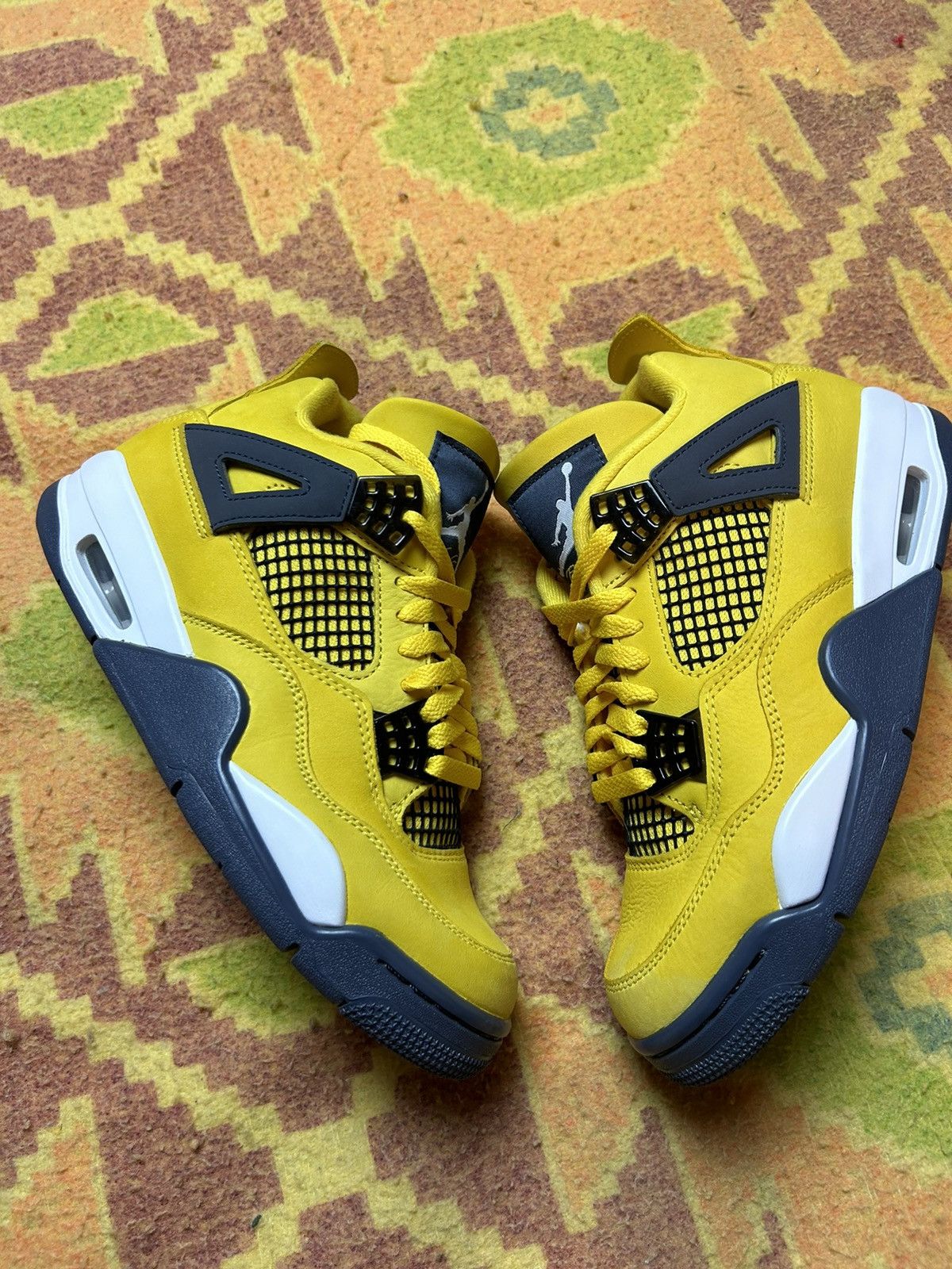 Jordan Brand Air Jordan 4 Retro 'Lightning' 2021 Yellow Size US 7 / EU 40 - 2 Thumbnail