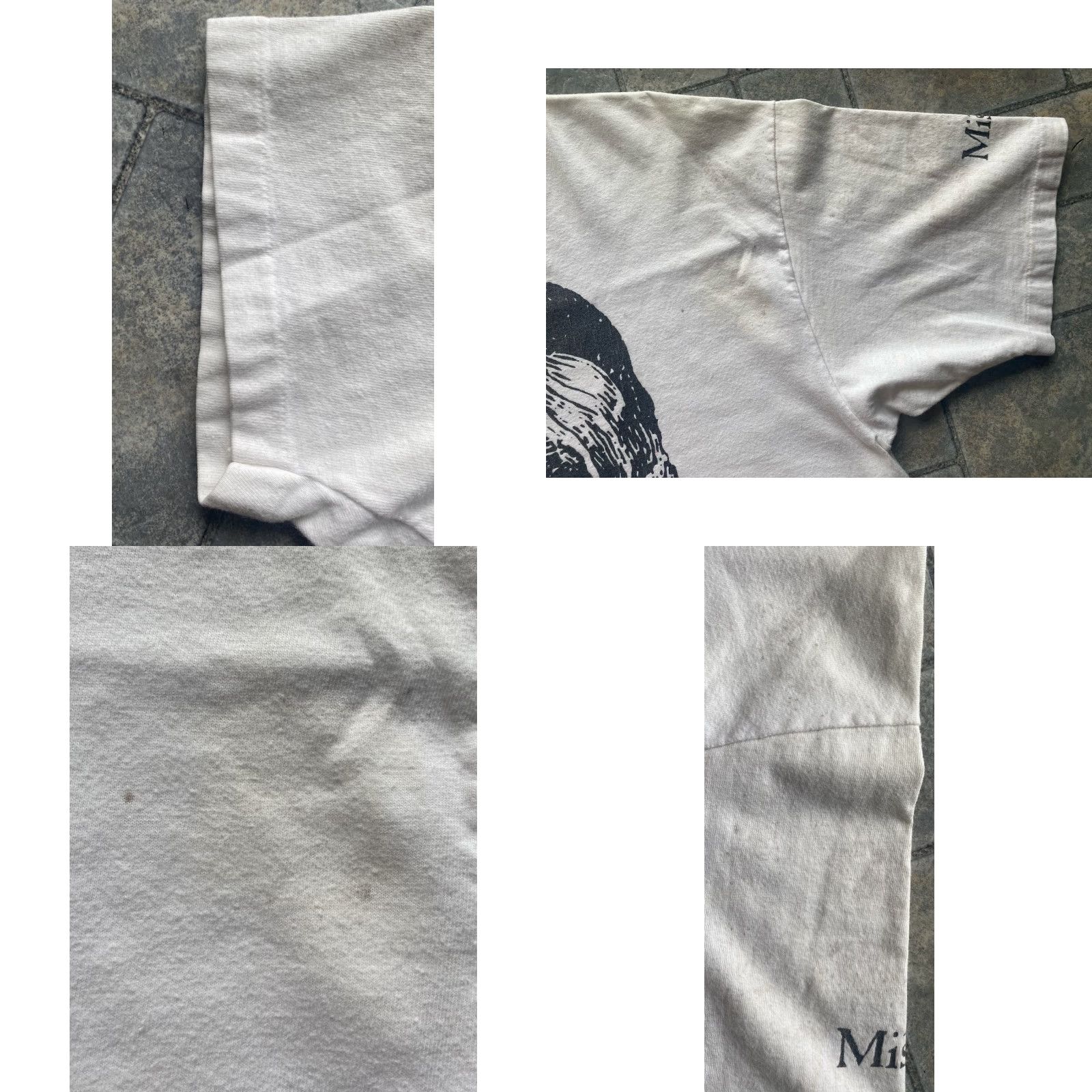 Hanes VINTAGE Hanes XL White Shirt Mens 1980s Les Miserables Movie 1986 T-Shirt Short Sleeve White 80s Theme Hanes XL Mens Shirt Size US XL / EU 56 / 4 - 8 Thumbnail