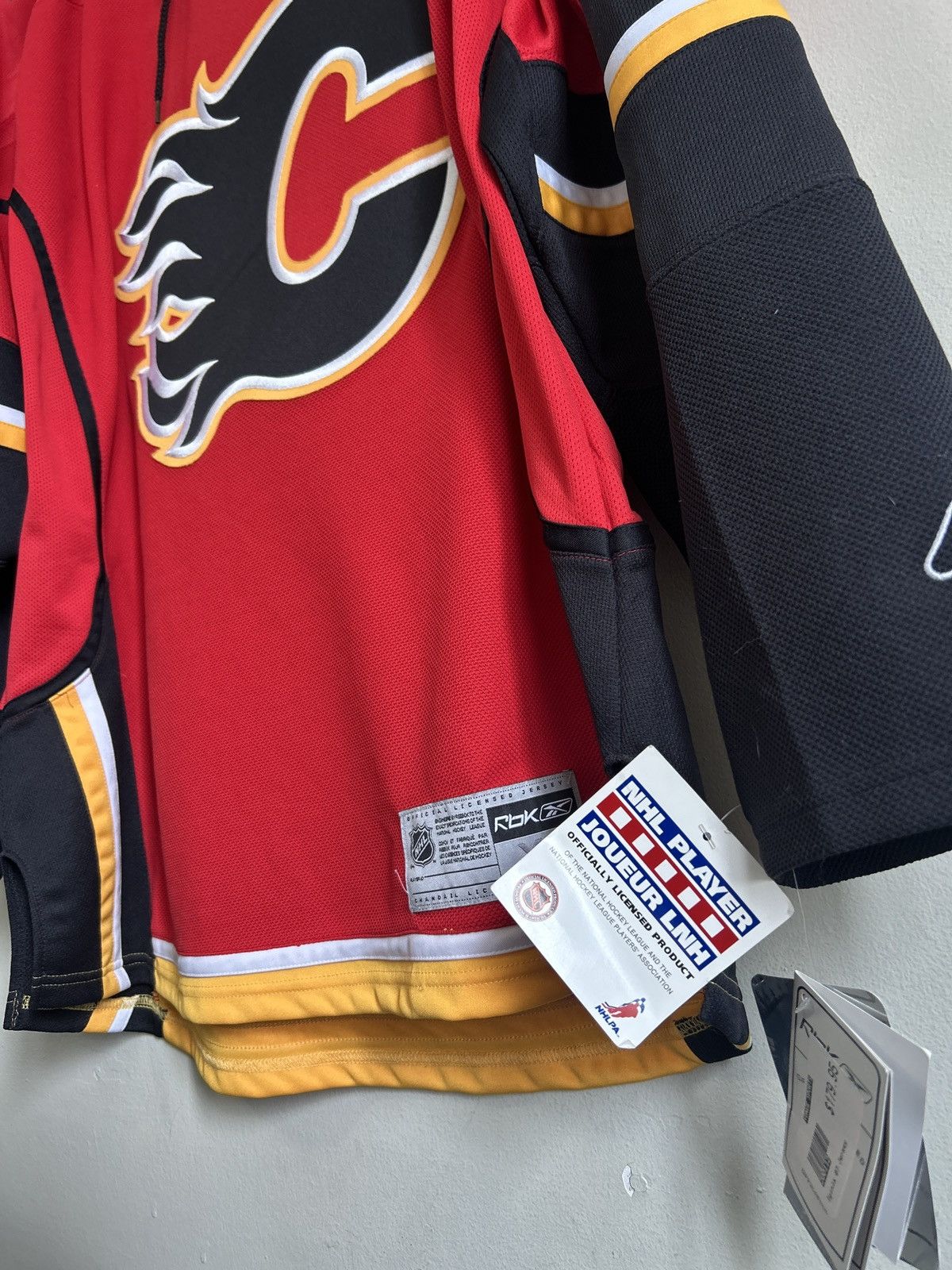 NHL × Reebok Reebok Calgary Flames Jerome Iginla NHL Jersey Size US XL / EU 56 / 4 - 4 Thumbnail