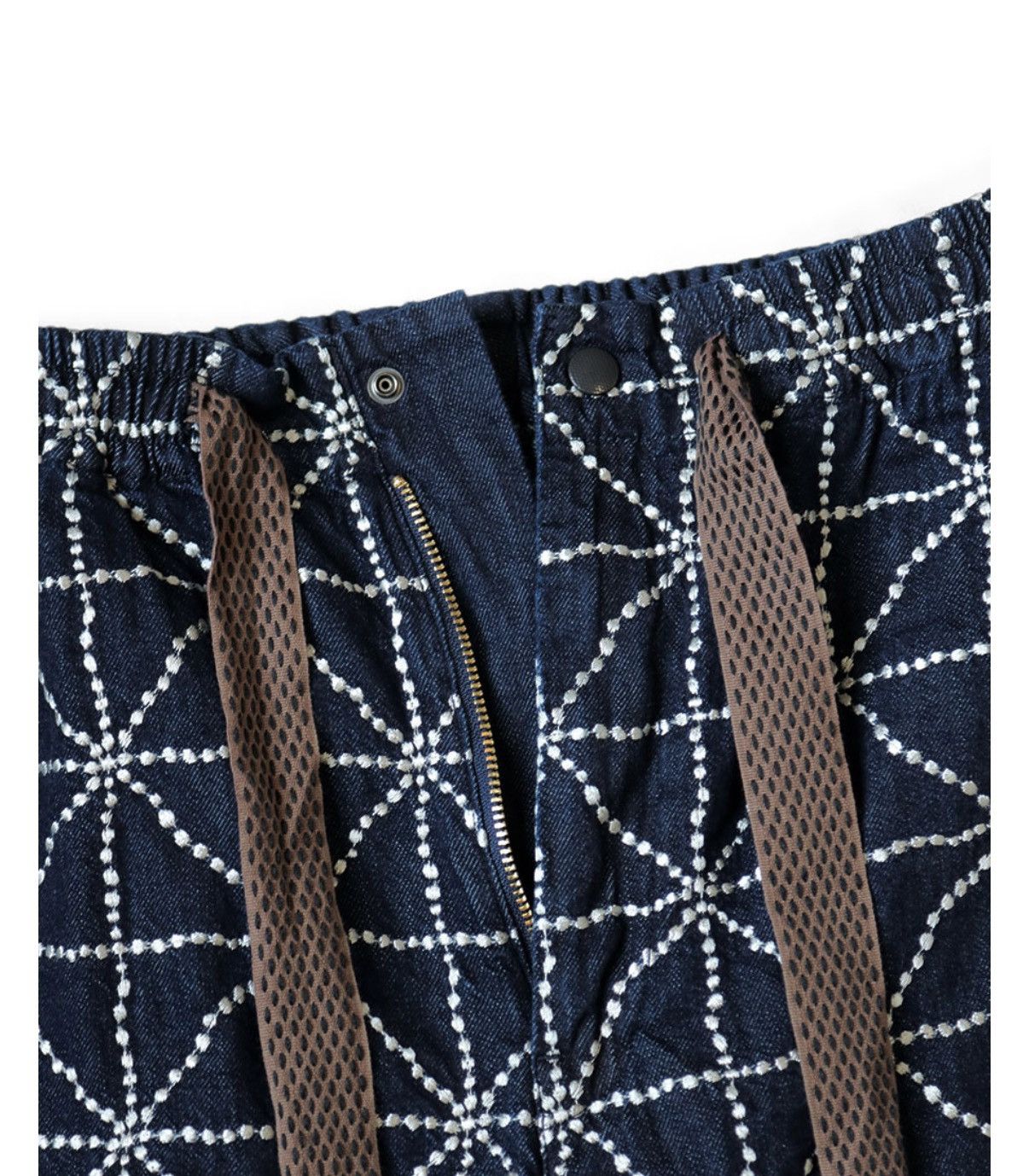 Kapital Kapital 8oz denim FOLK DOJO embroidery W knee pants size 4 Size US 36 / EU 52 - 7 Thumbnail