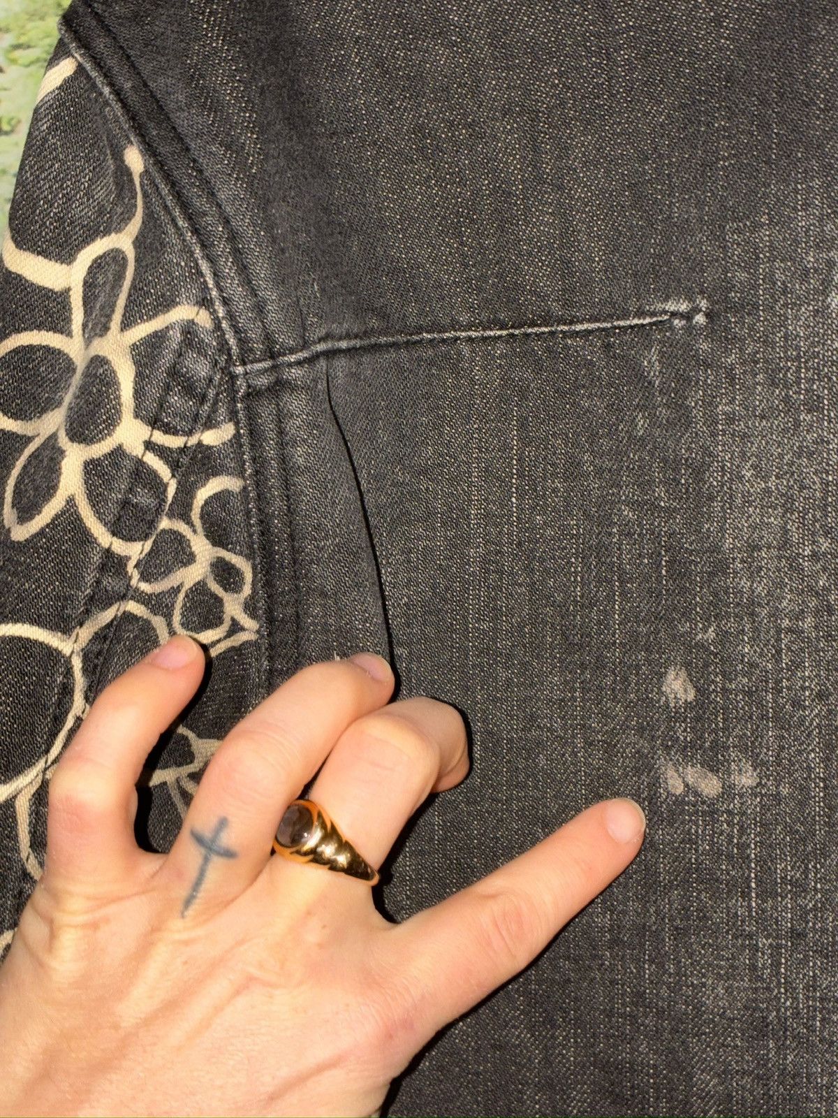 Dior Authentic Dior Custom Bleached Denim Jacket Size US S / EU 44-46 / 1 - 17 Thumbnail