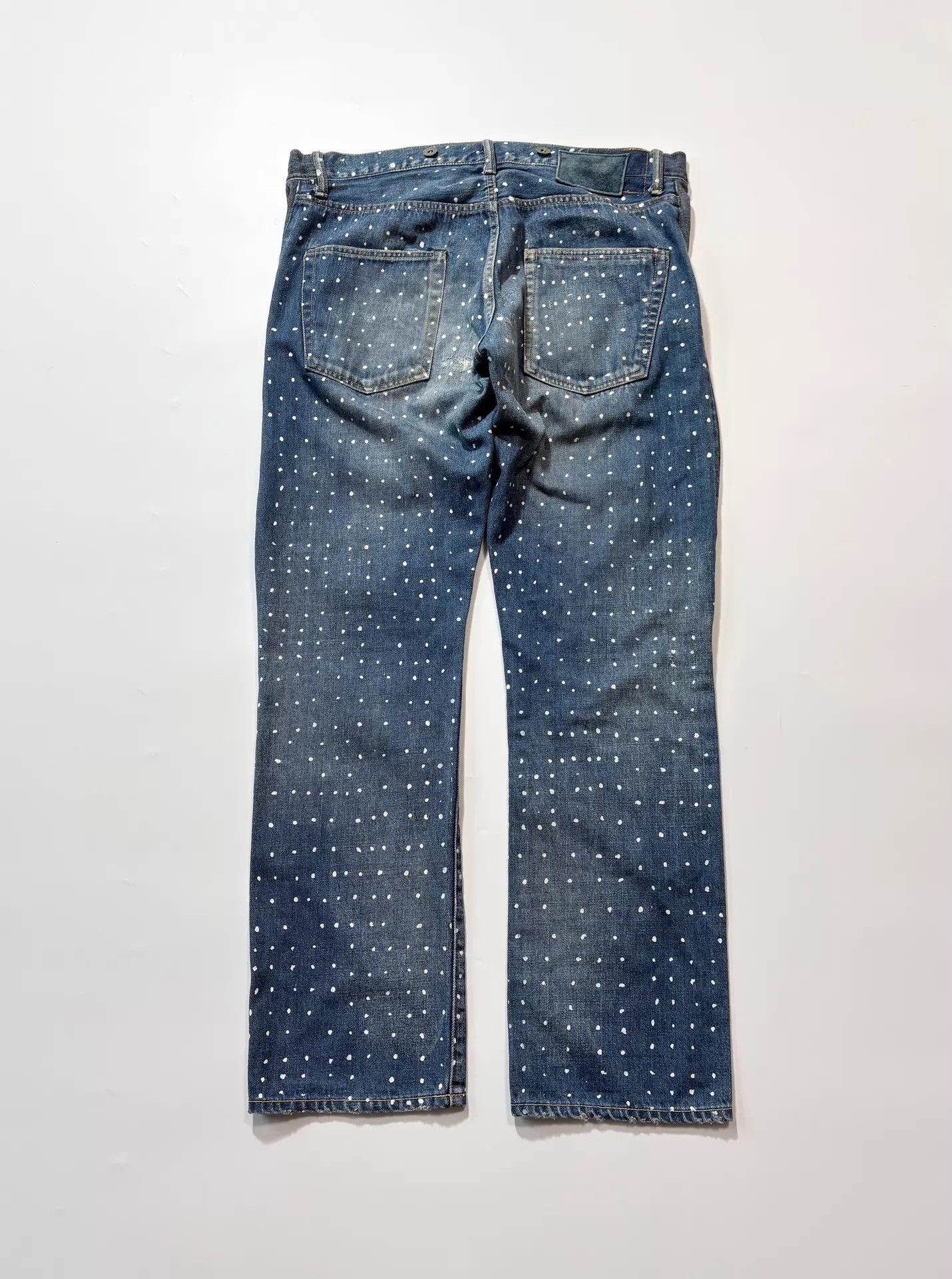 Visvim VISVIM 01.2D5 Polka Dot Jeans W34 L30 Size US 34 / EU 50 - 6 Thumbnail