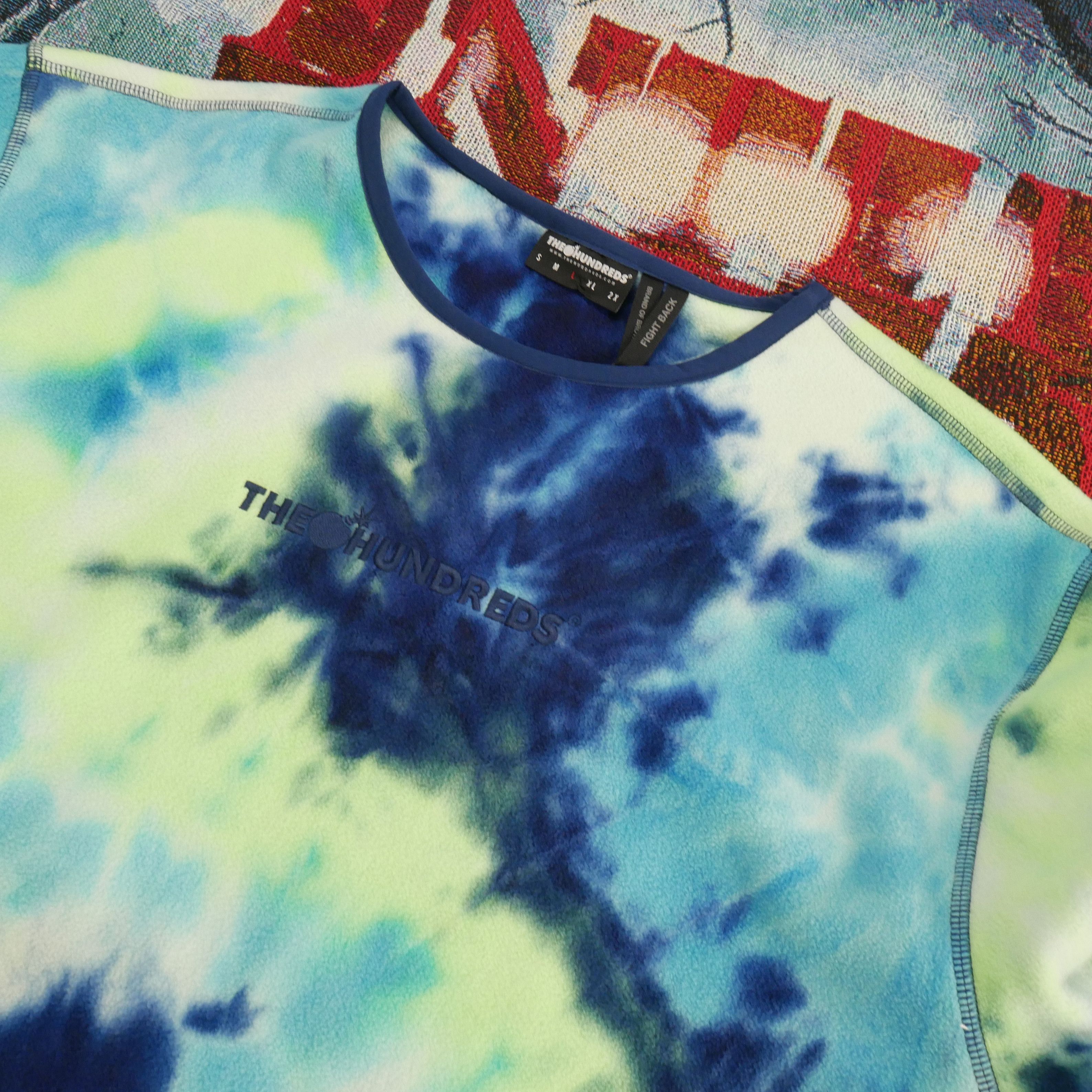 The Hundreds The Hundreds Strato Blue Tie Dye Crewneck Sweater Size US L / EU 52-54 / 3 - 1 Thumbnail