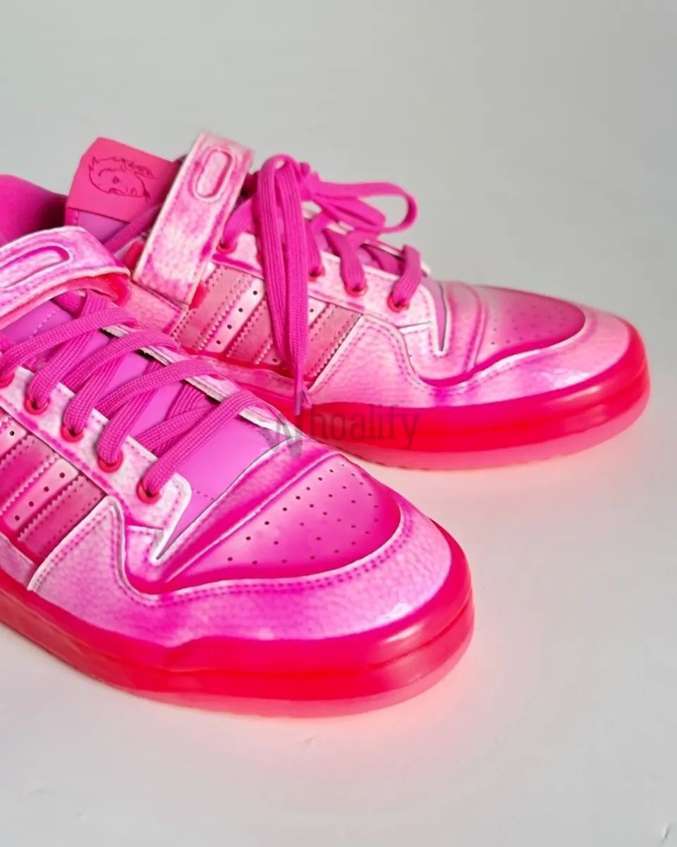 Jeremy Scott Adidas Forum Low x Jeremy Scott Dipped Pink Size US 9.5 / EU 42-43 - 3 Thumbnail
