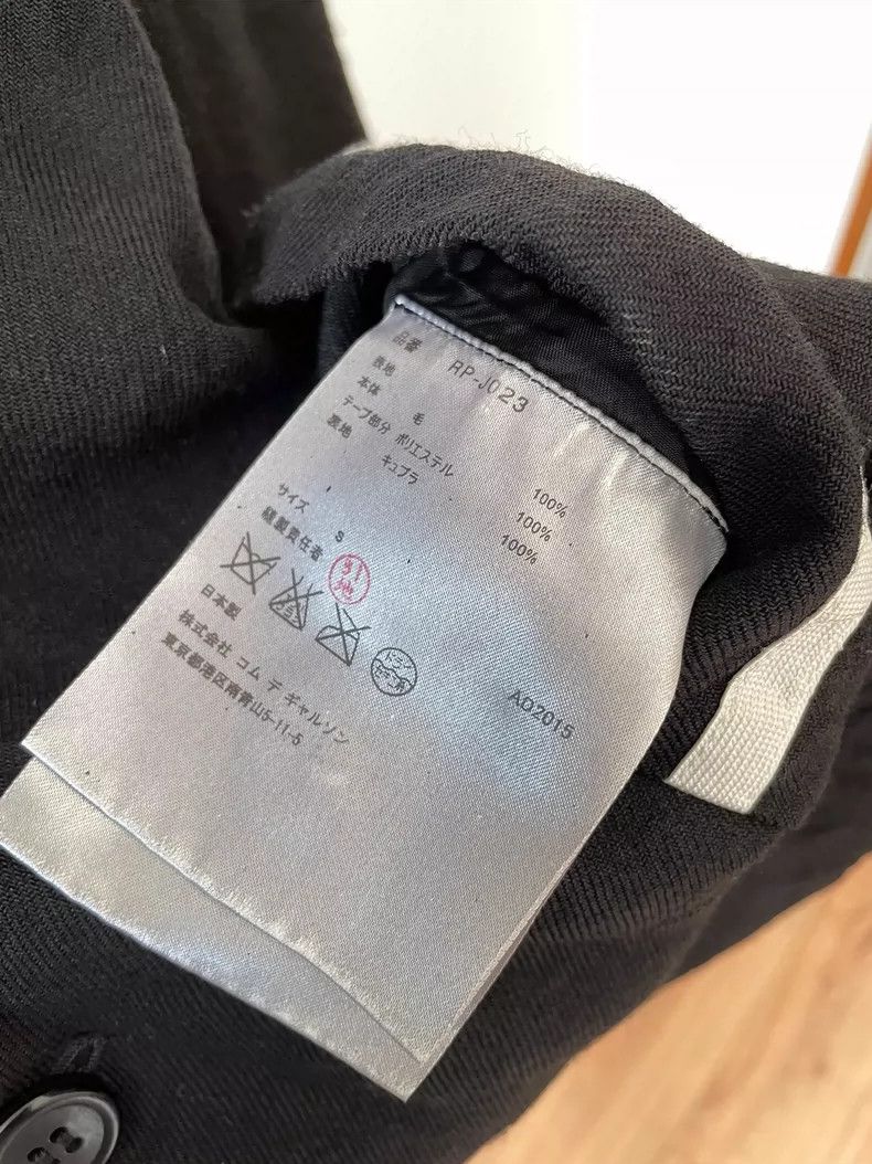 Comme des Garcons Comme Des Garcons Navy Neck Jacket Size S / US 4 / IT 40 - 5 Thumbnail