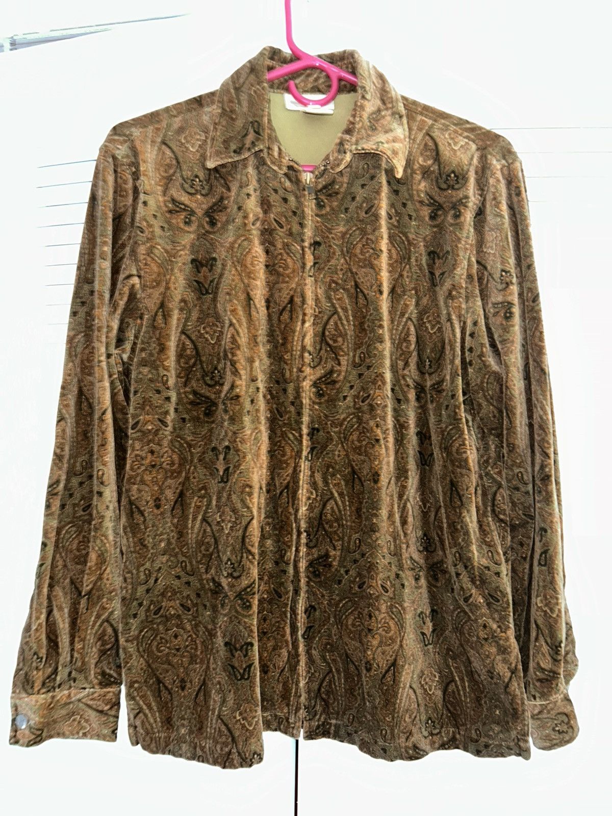 Jones New York Jones New York x Vintage Size Small Zip Up Dress Shirt Size US S / EU 44-46 / 1 - 2 Thumbnail