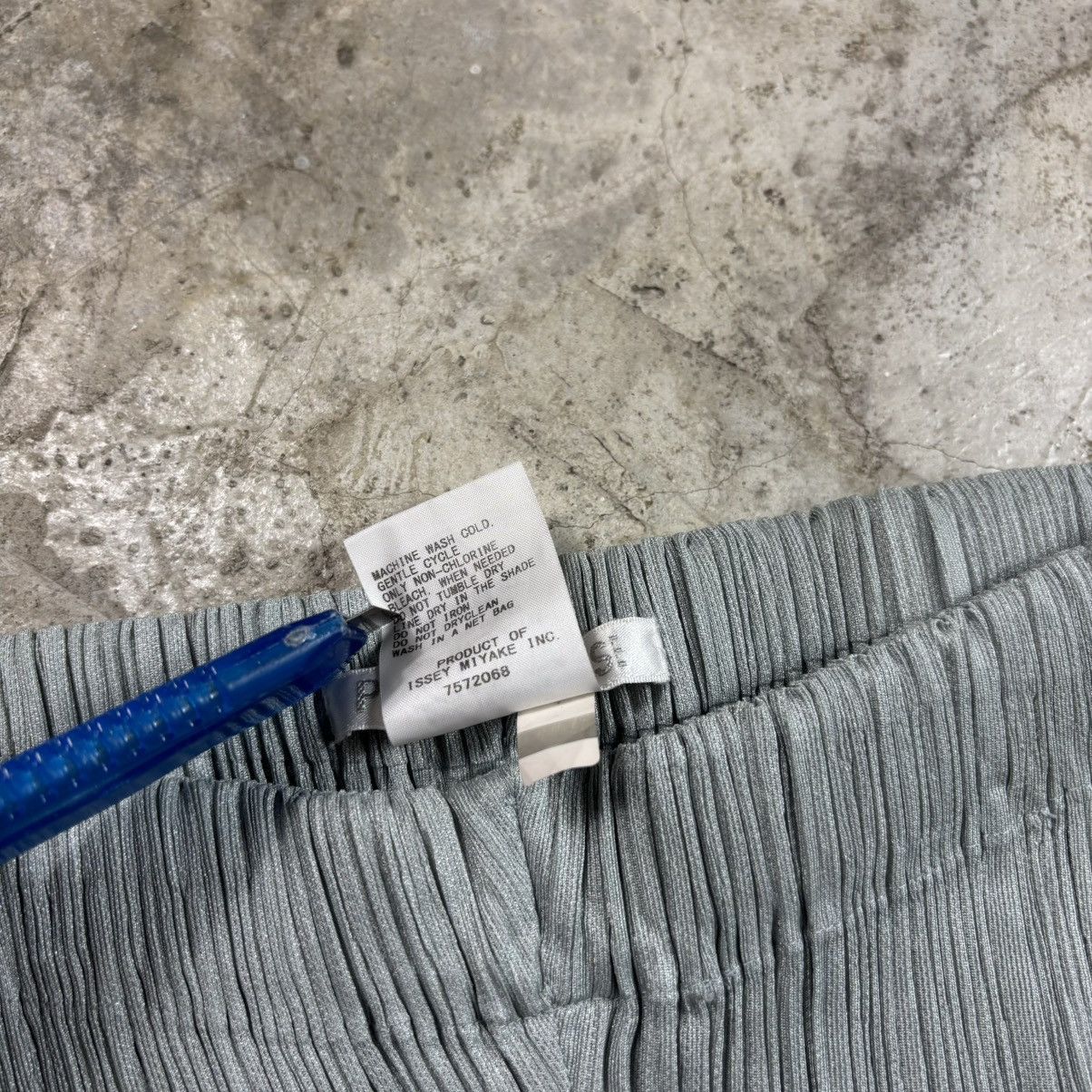 Pleats Please Issey Miyake Pleats Please Issey Miyake - Pleated Trouser ( Teal Green ) Size 32" / US 10 / IT 46 - 6 Thumbnail