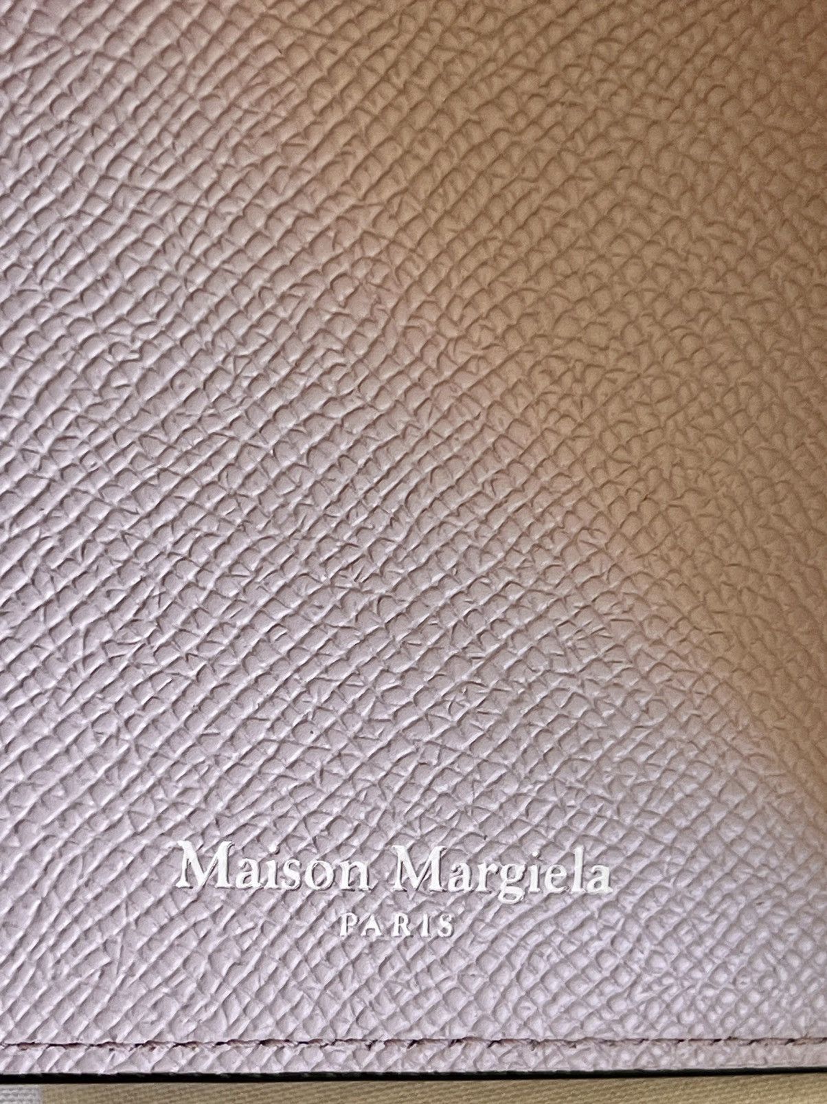 Maison Margiela Maison Margiela Leather Zip Card Holder Wallet Black clip Size ONE SIZE - 7 Thumbnail
