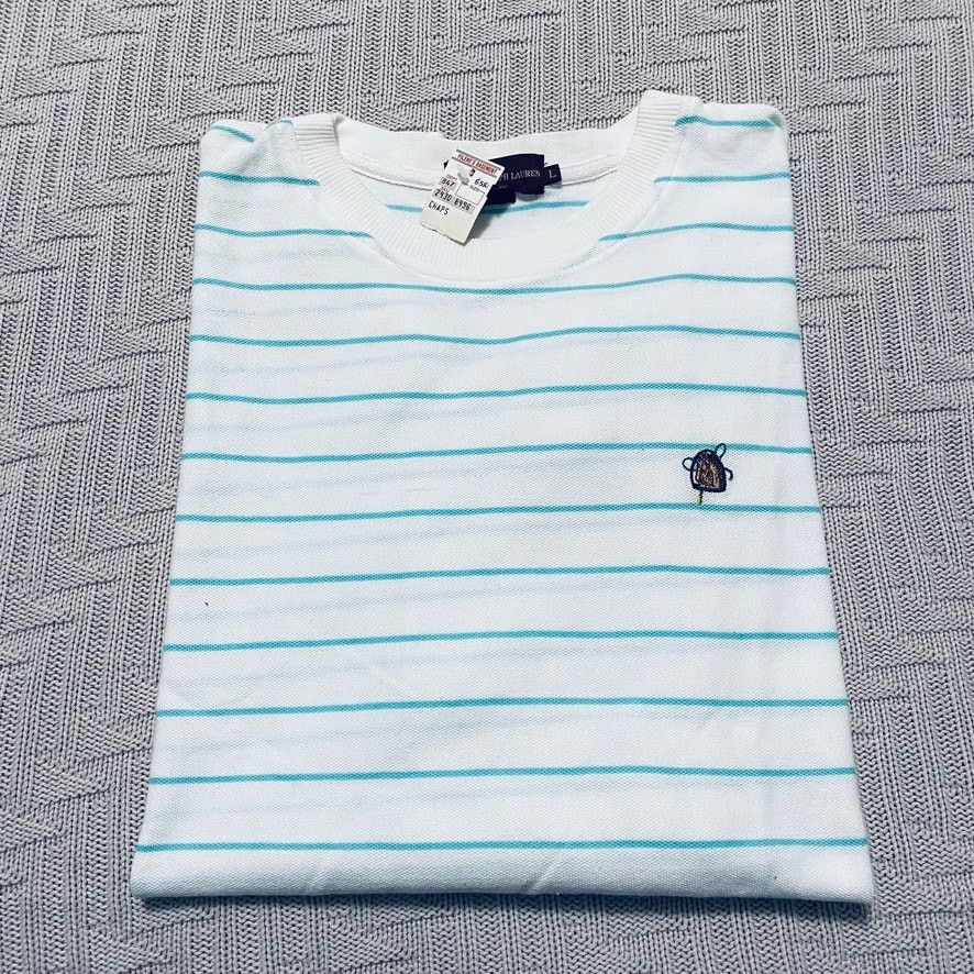 Ralph Lauren Vintage Ralph Lauren striped long sleeve tee NWT Size US L / EU 52-54 / 3 - 1 Thumbnail