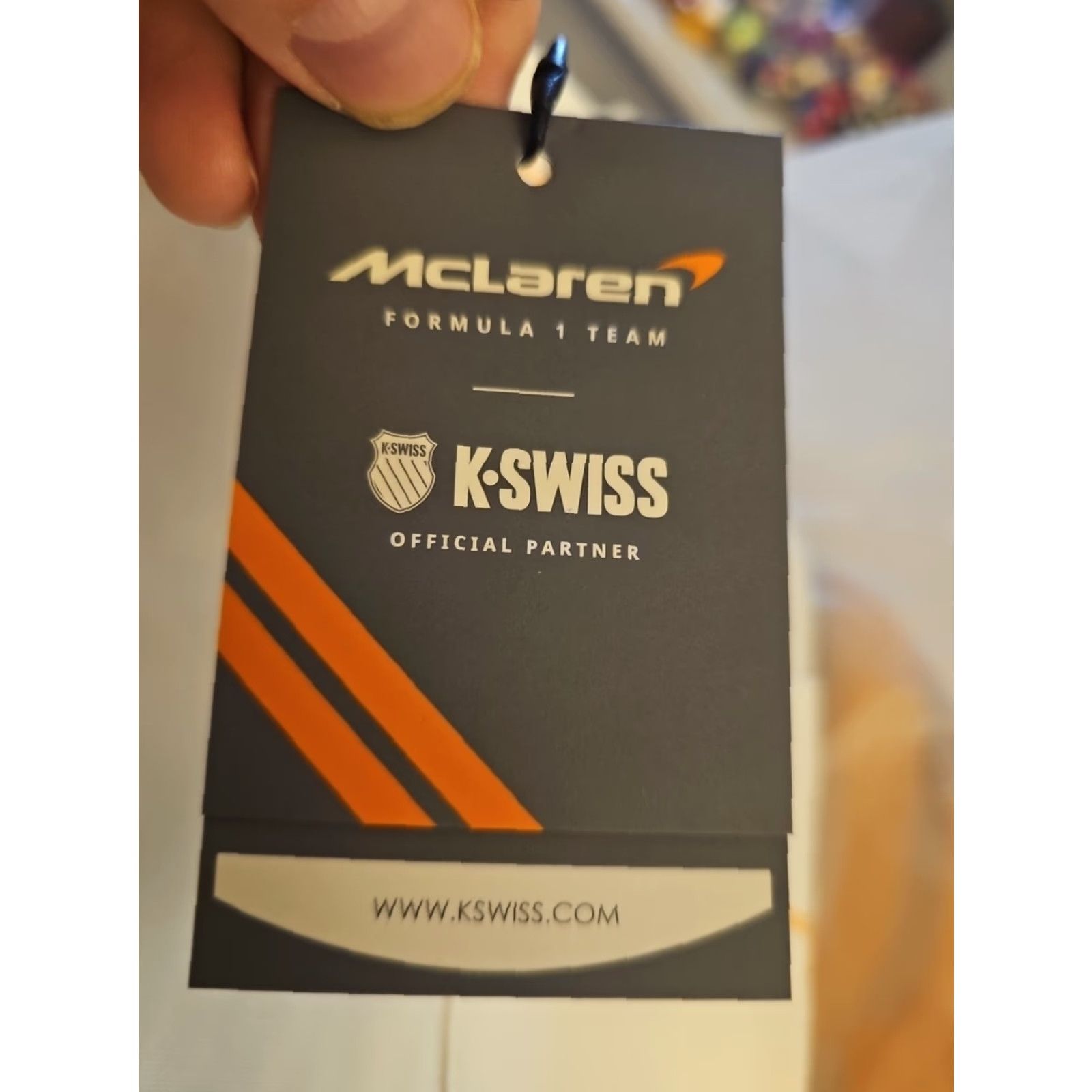 K-Swiss K-SWISS X MCLAREN Racing Polo Shirt Pocket SIZE MEDIUM Men Size US M / EU 48-50 / 2 - 5 Thumbnail