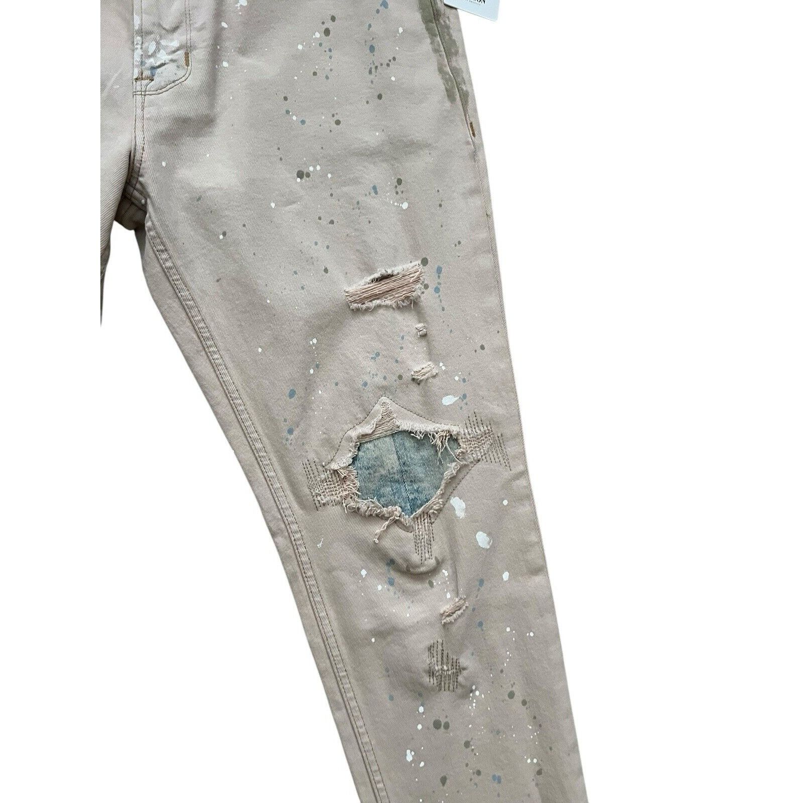 Hudson Hudson Zack Stacked Skinny Jeans Mens Denim $295 Size 34/36 Size US 34 / EU 50 - 6 Thumbnail
