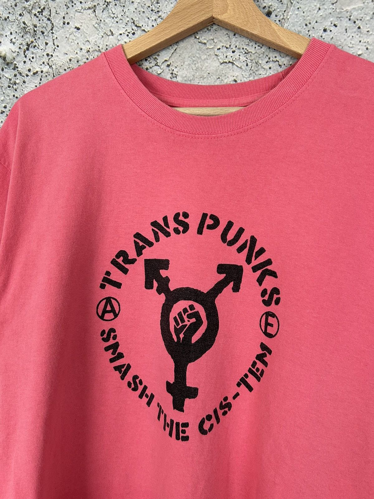 Band Tees Vintage 90s Trans Punks Rare Graphic Tee Grunge Metal Size US L / EU 52-54 / 3 - 3 Thumbnail